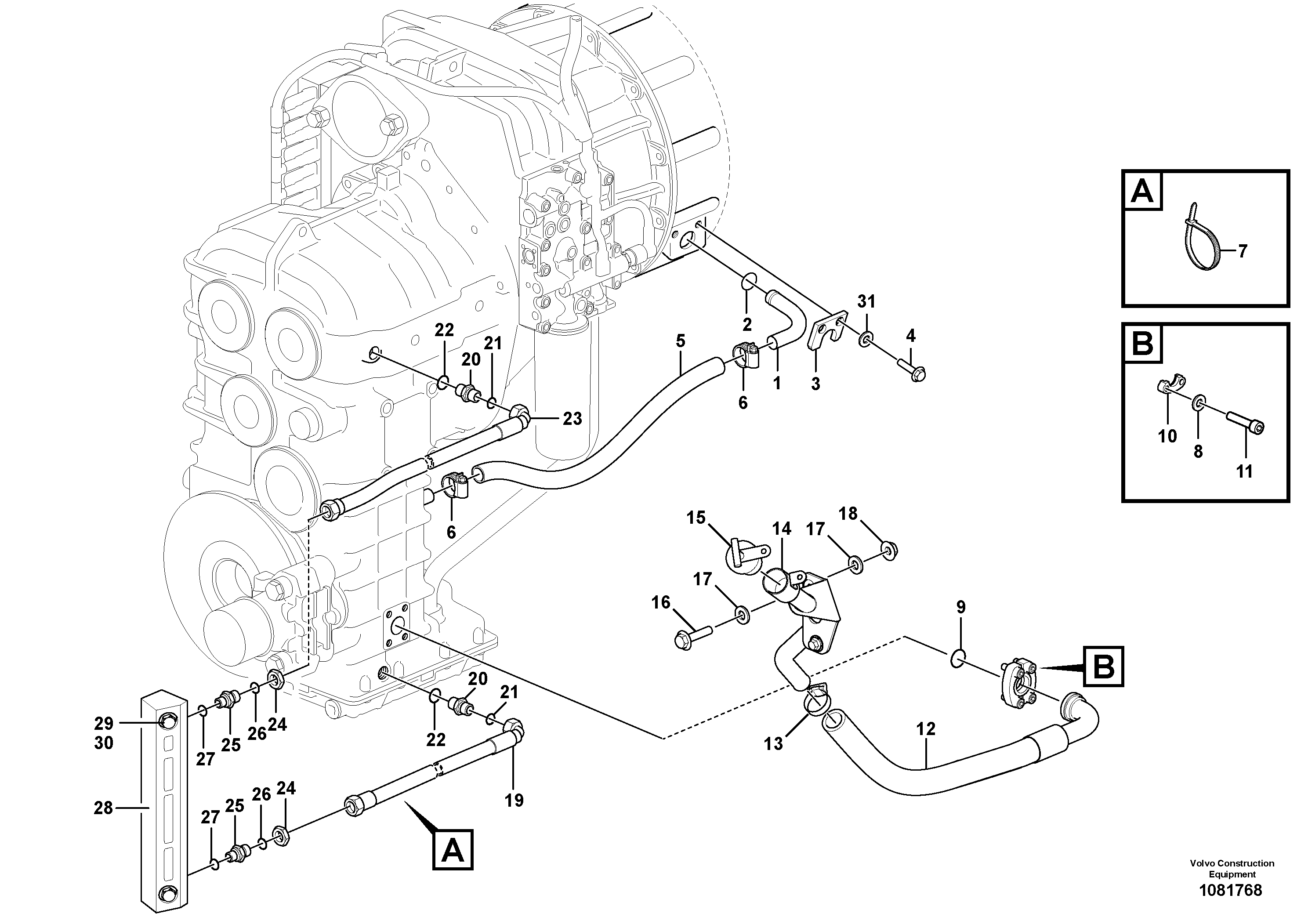 Microswitch VOE16029435 VOLVO
