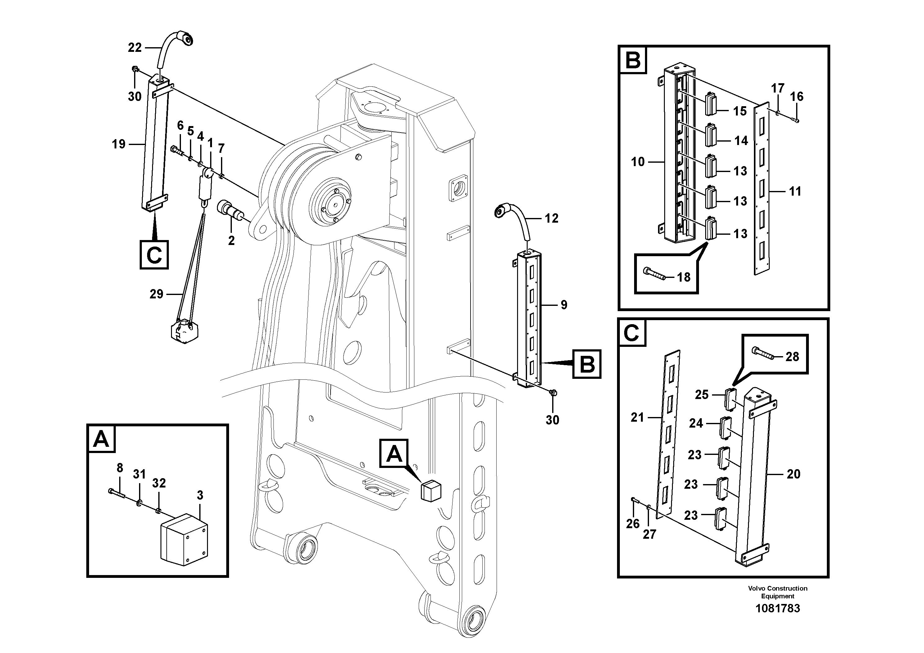 Swg Lk Cylinder VOE14579802 VOLVO