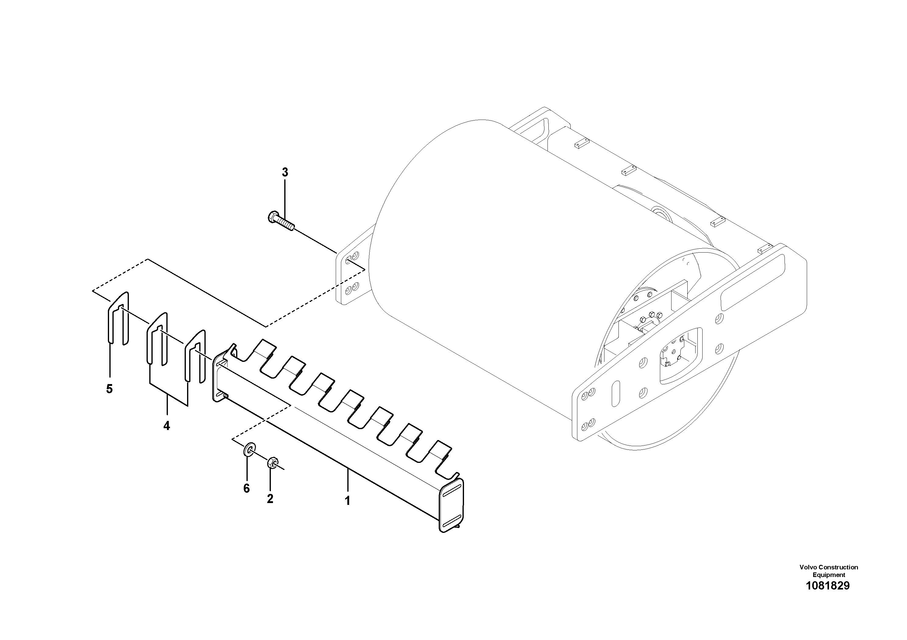 Protecting grid VOE12807028 VOLVO