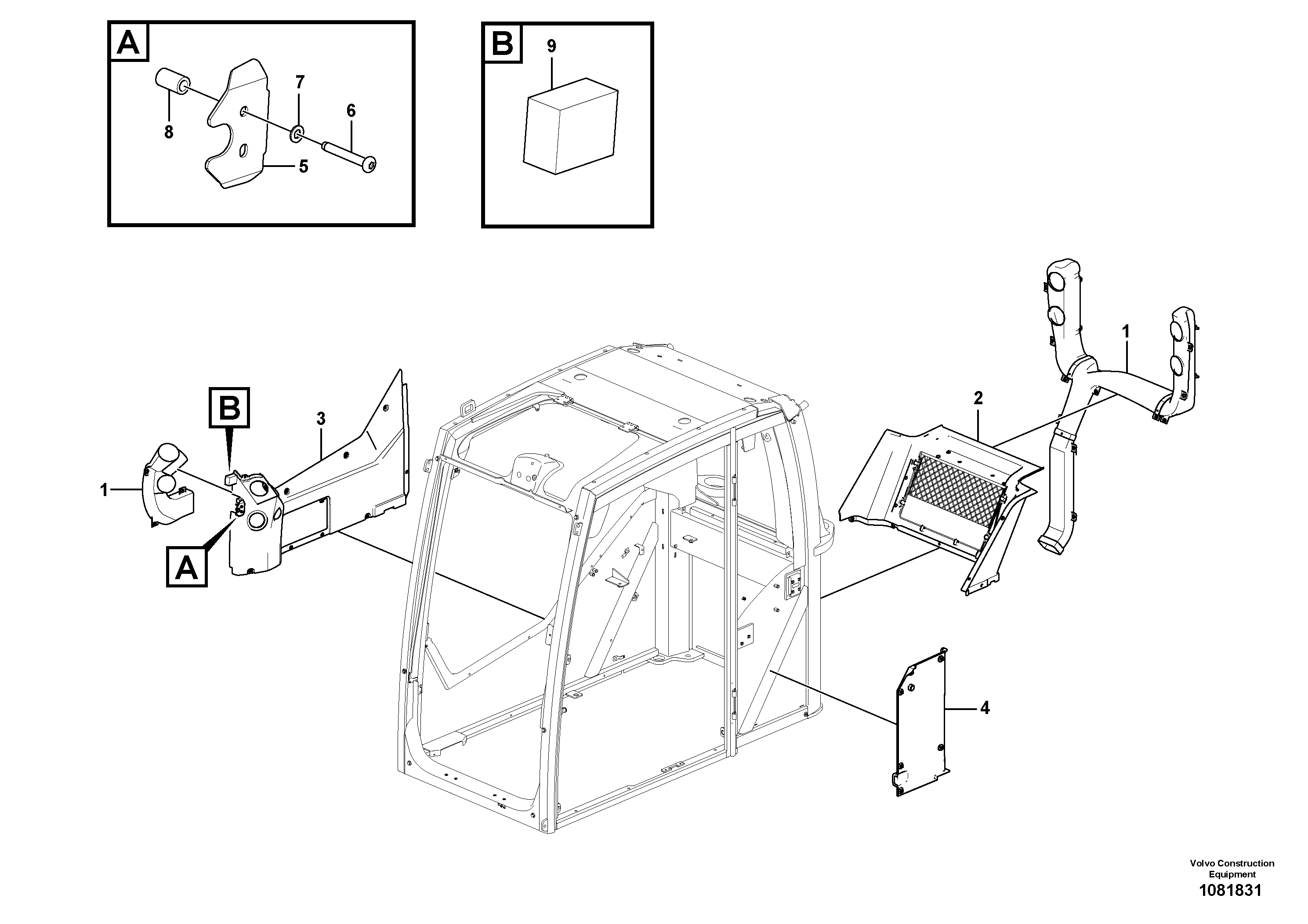 Rear Section VOE14695770 VOLVO