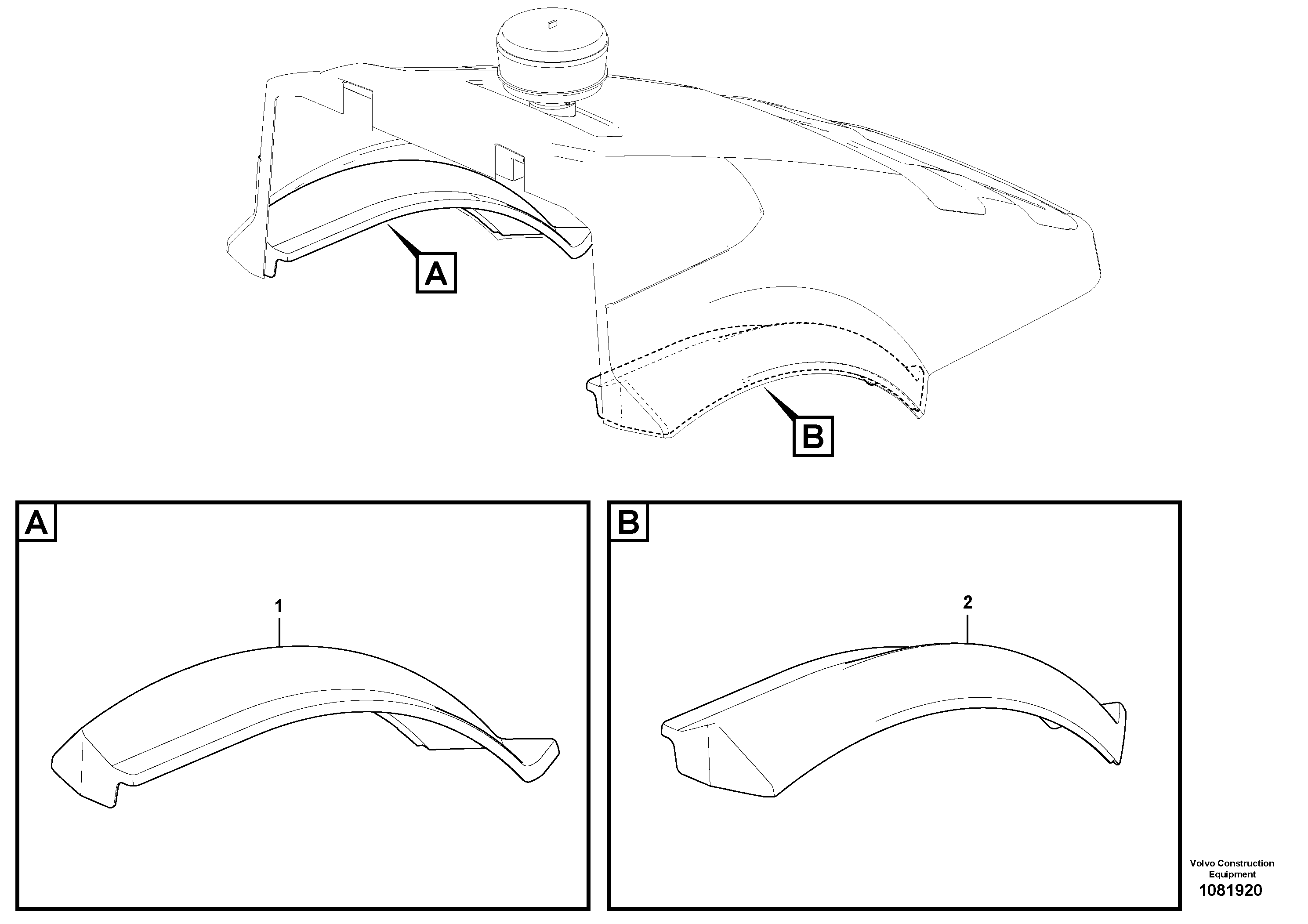 Shaft brake VOE12800776 VOLVO
