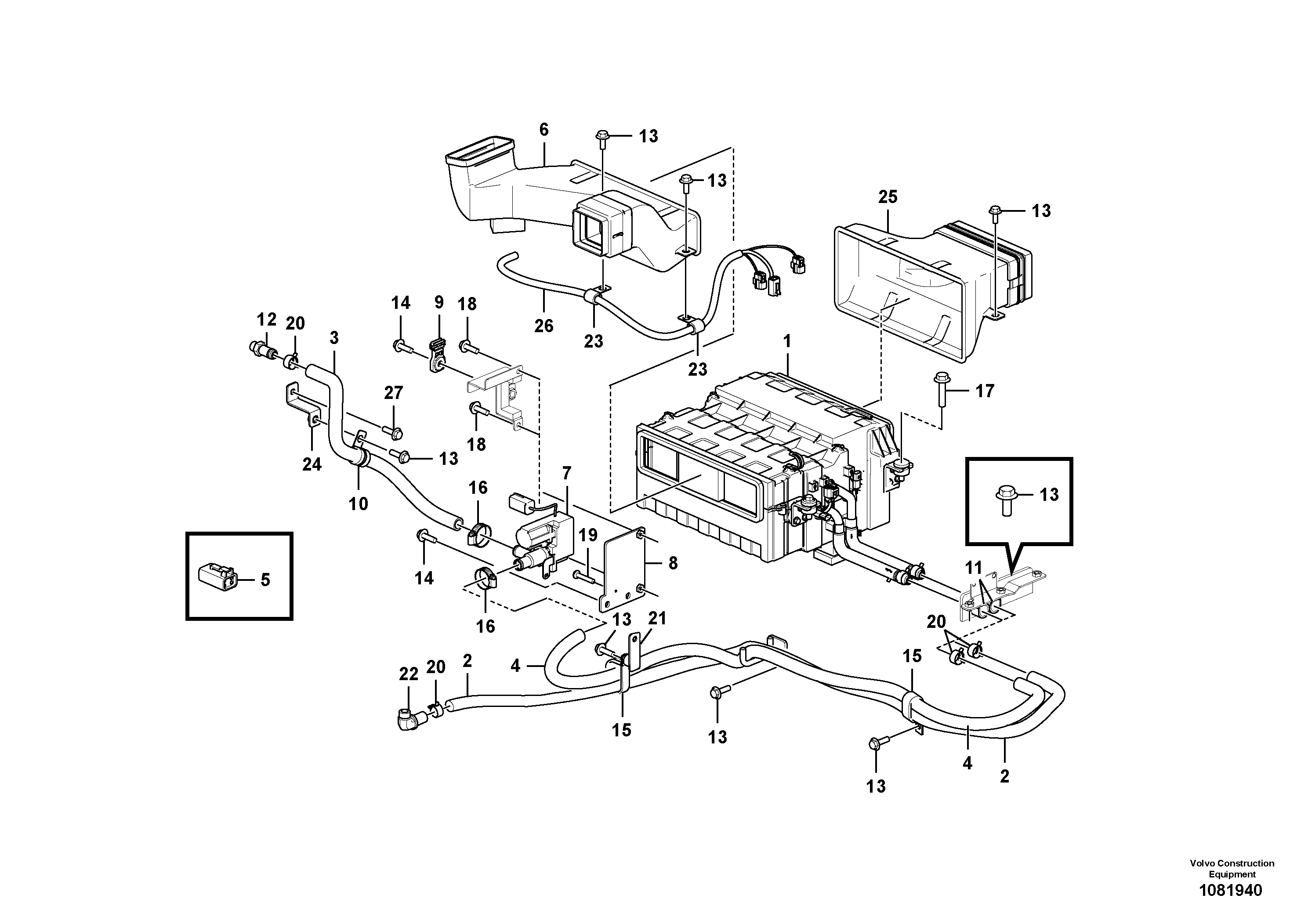 Support Leg RM/VOE14675151 VOLVO