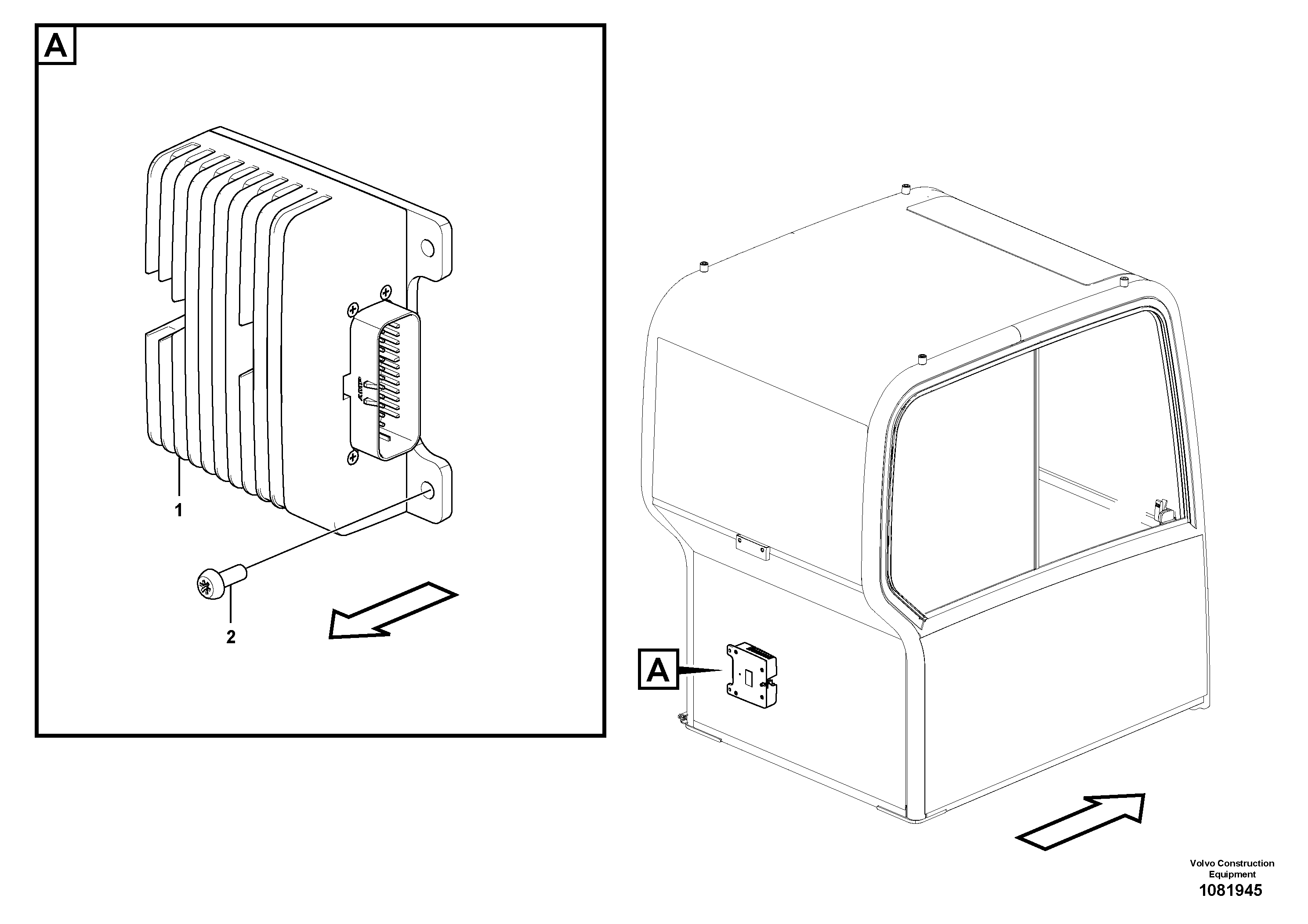Expansion Valve VOE14728999 VOLVO