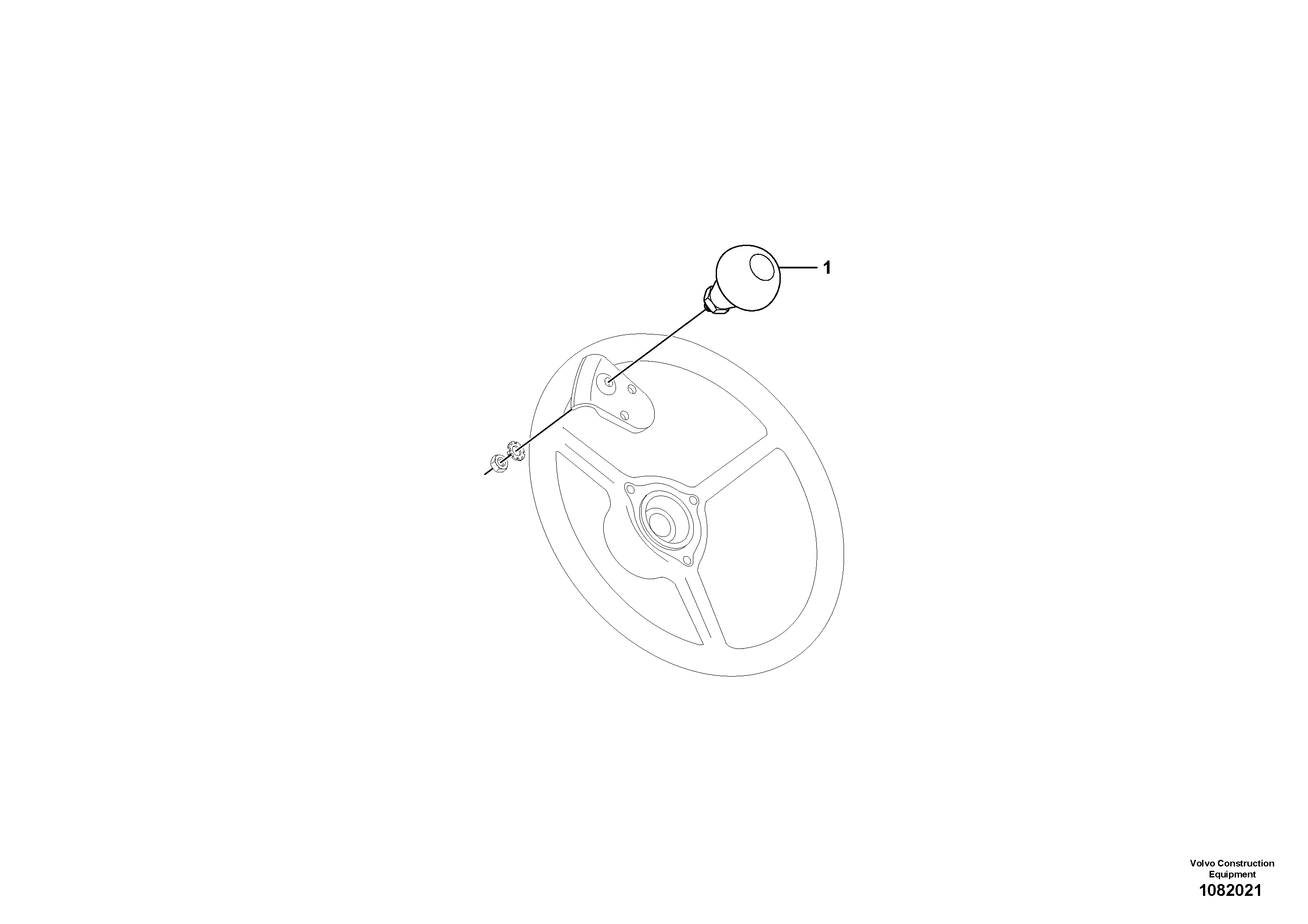 Rotator VOE16685676 VOLVO