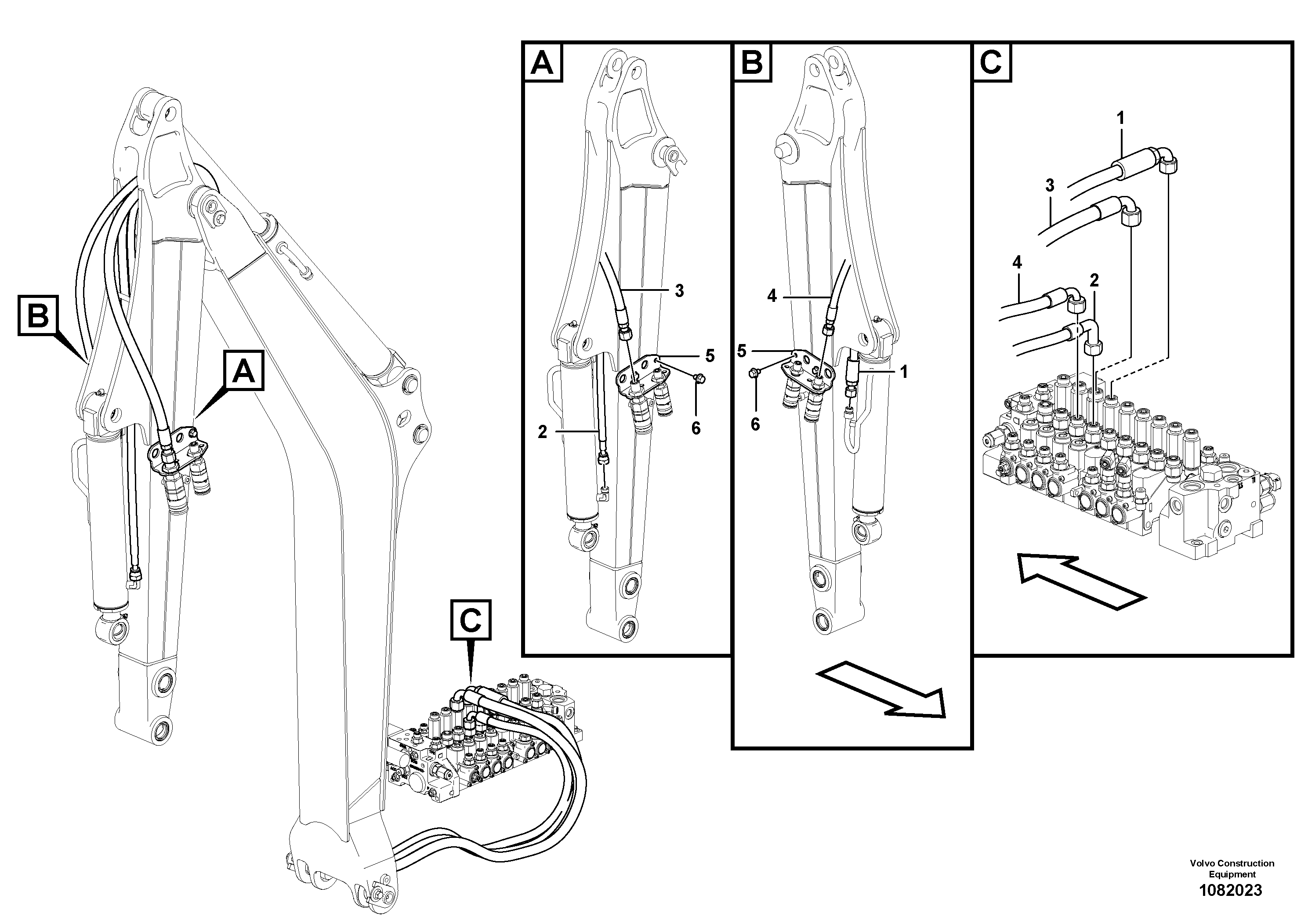 Timing gear casing VOE15800993 VOLVO
