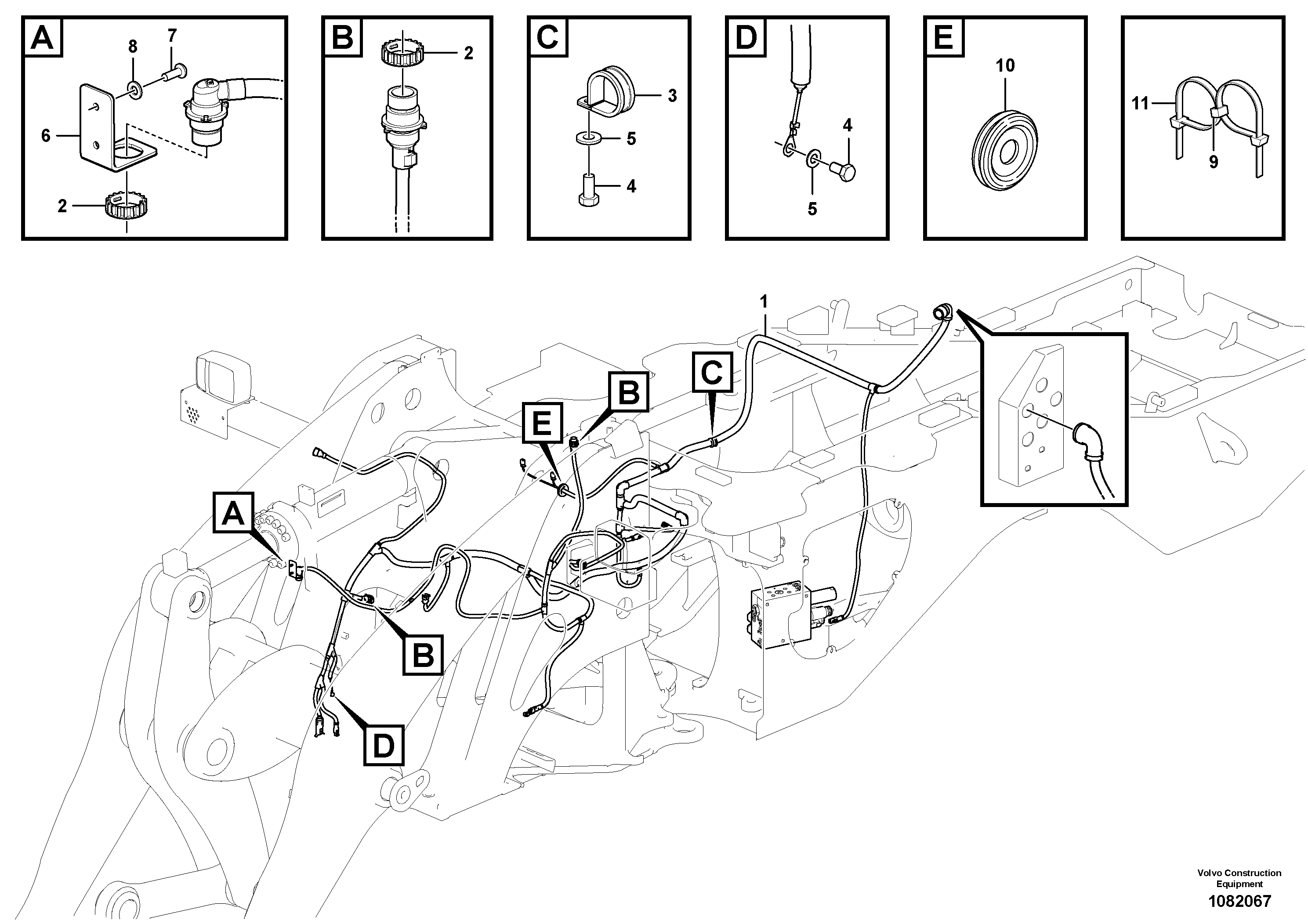 Support Leg VOE16048510 VOLVO
