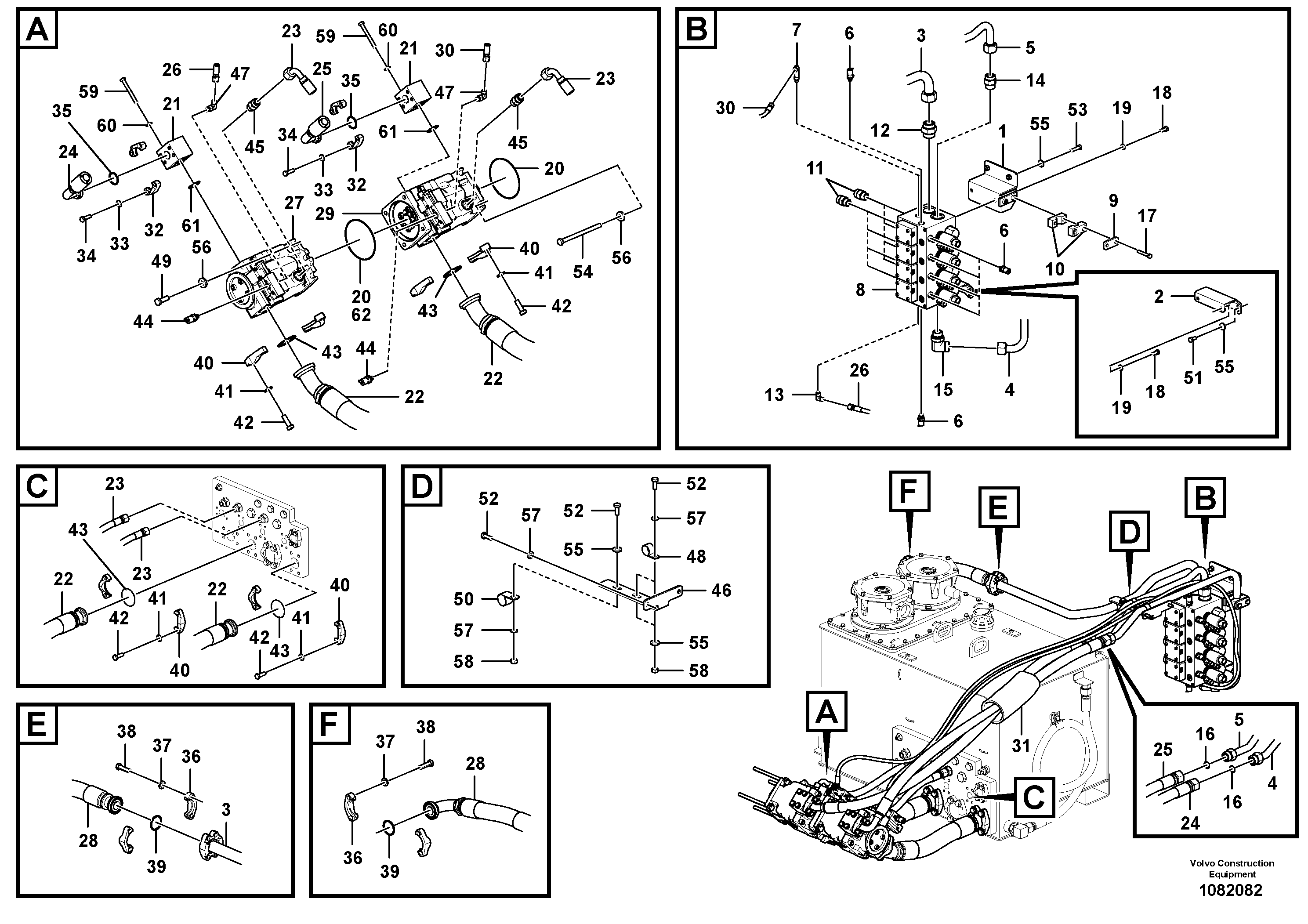 Timing gear casing VOE12759297 VOLVO