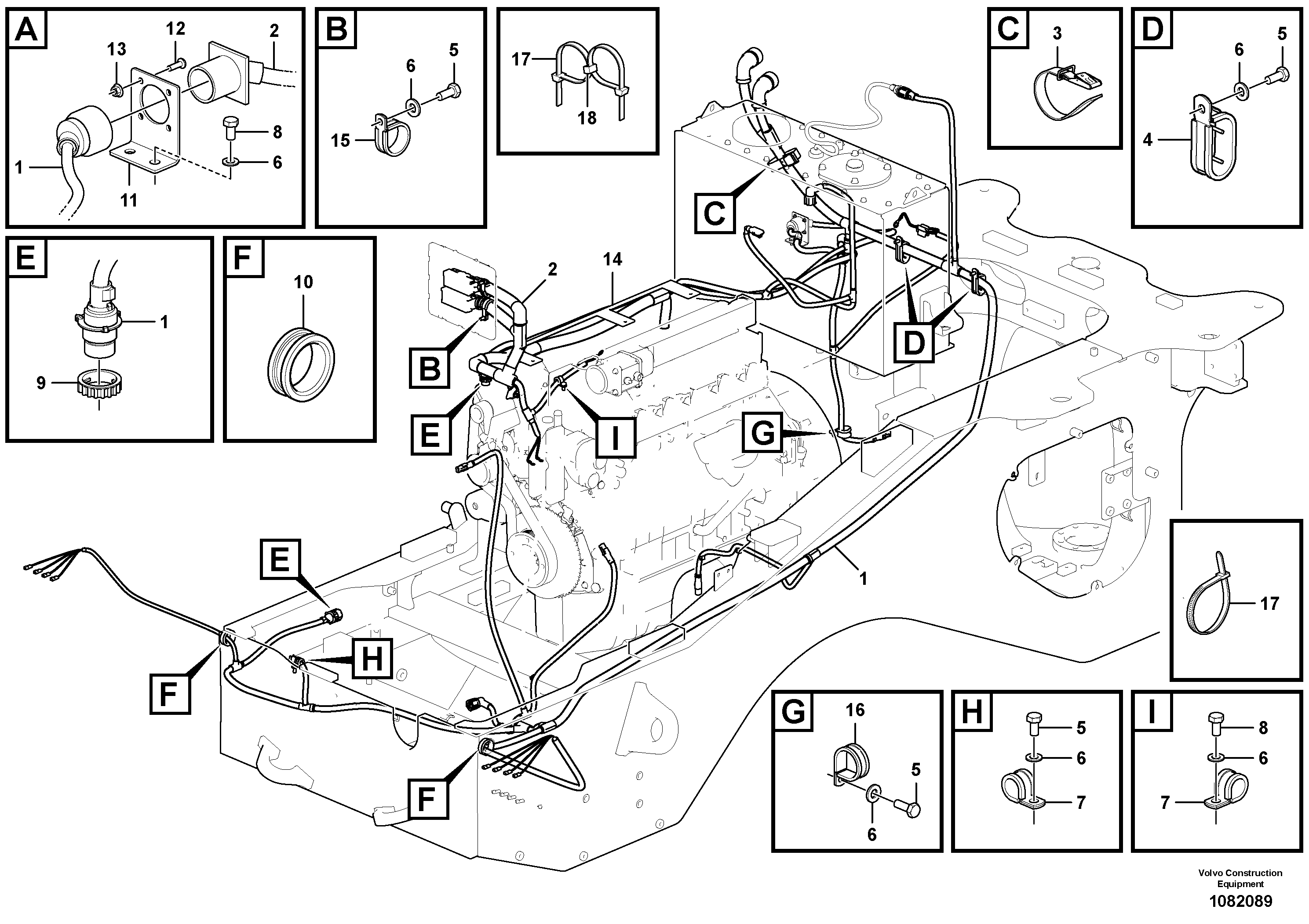 Support Leg VOE16037795 VOLVO