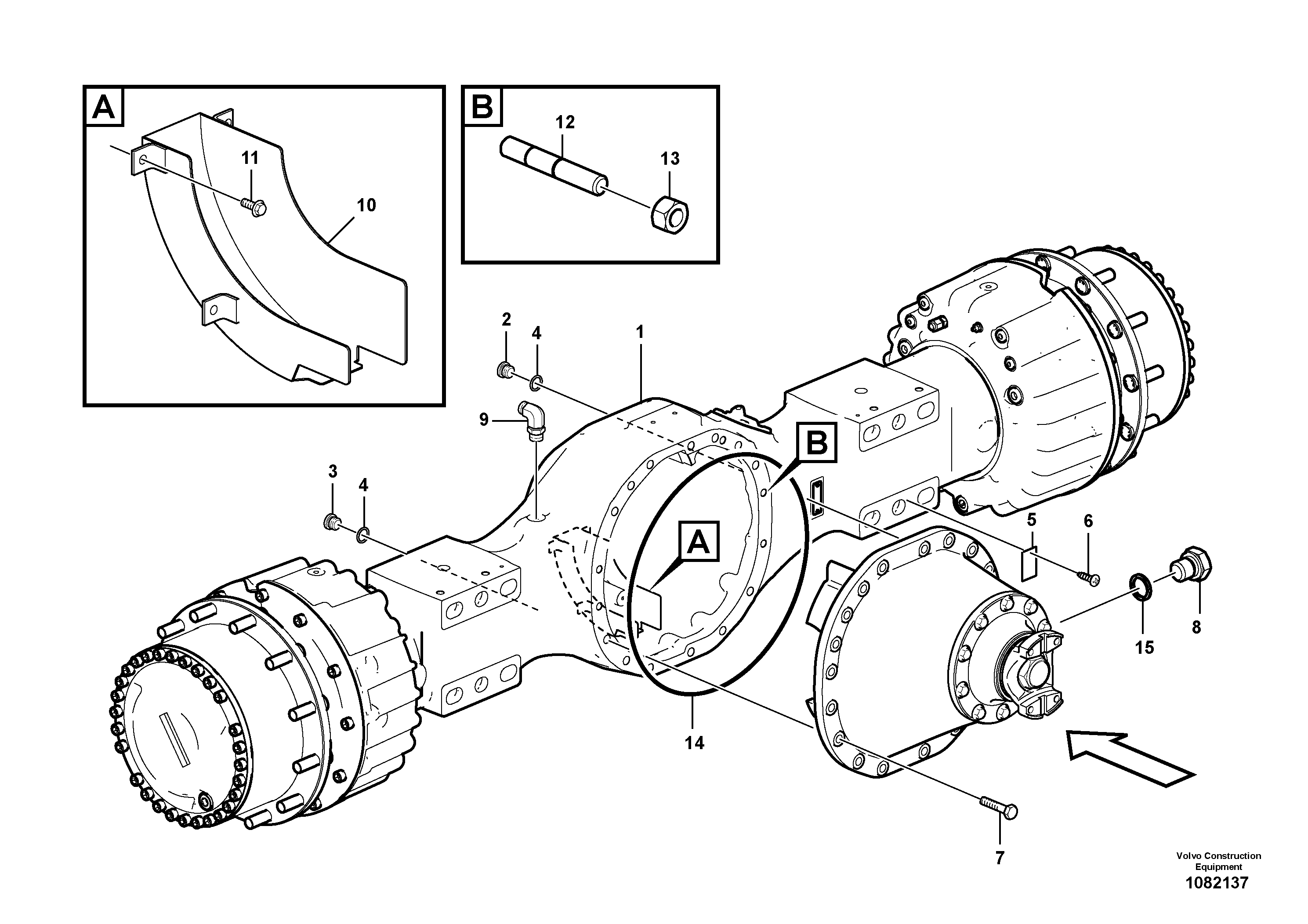 Bearing Housing VOE17239368 VOLVO