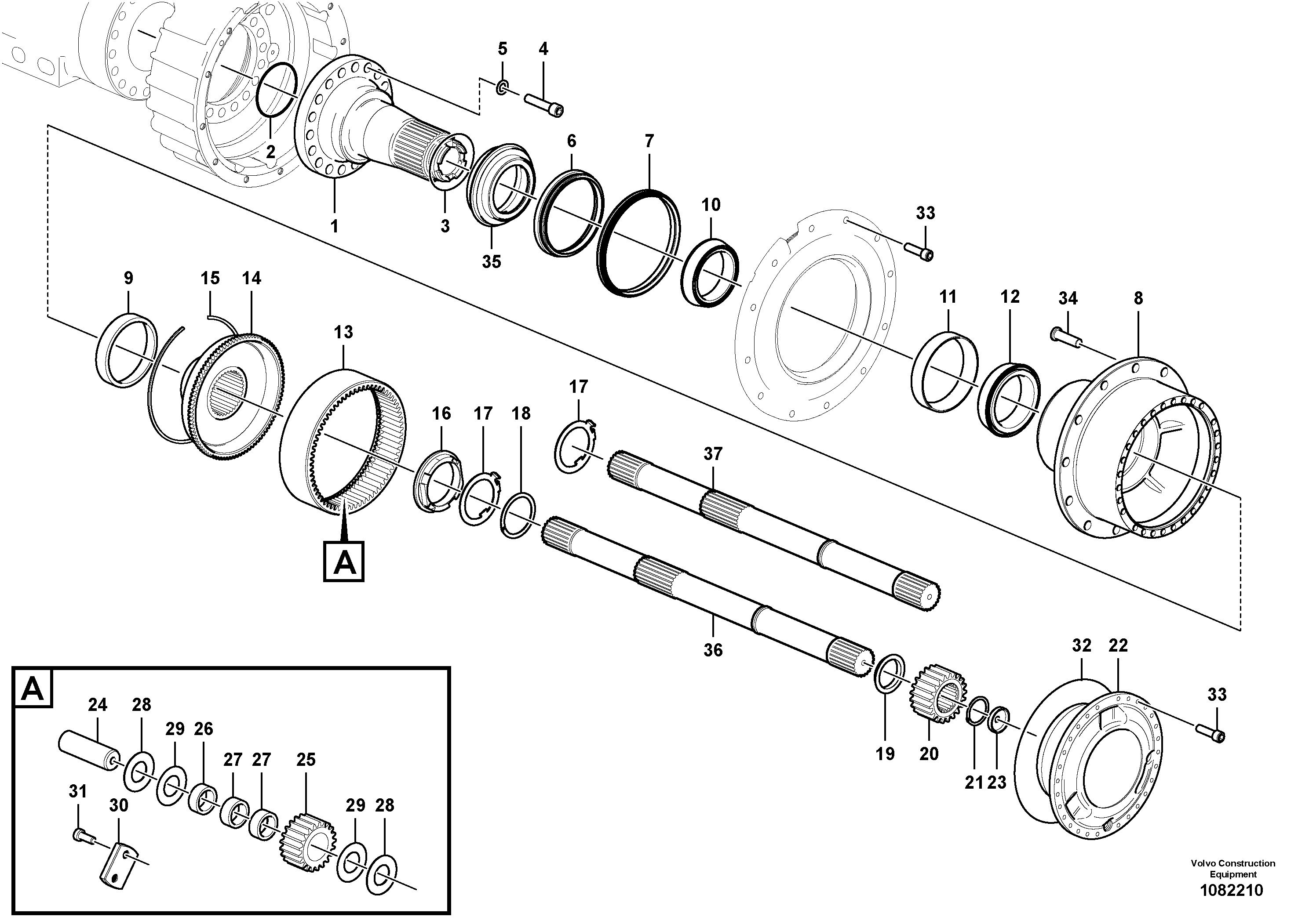 Double Clamp VOE17239641 VOLVO