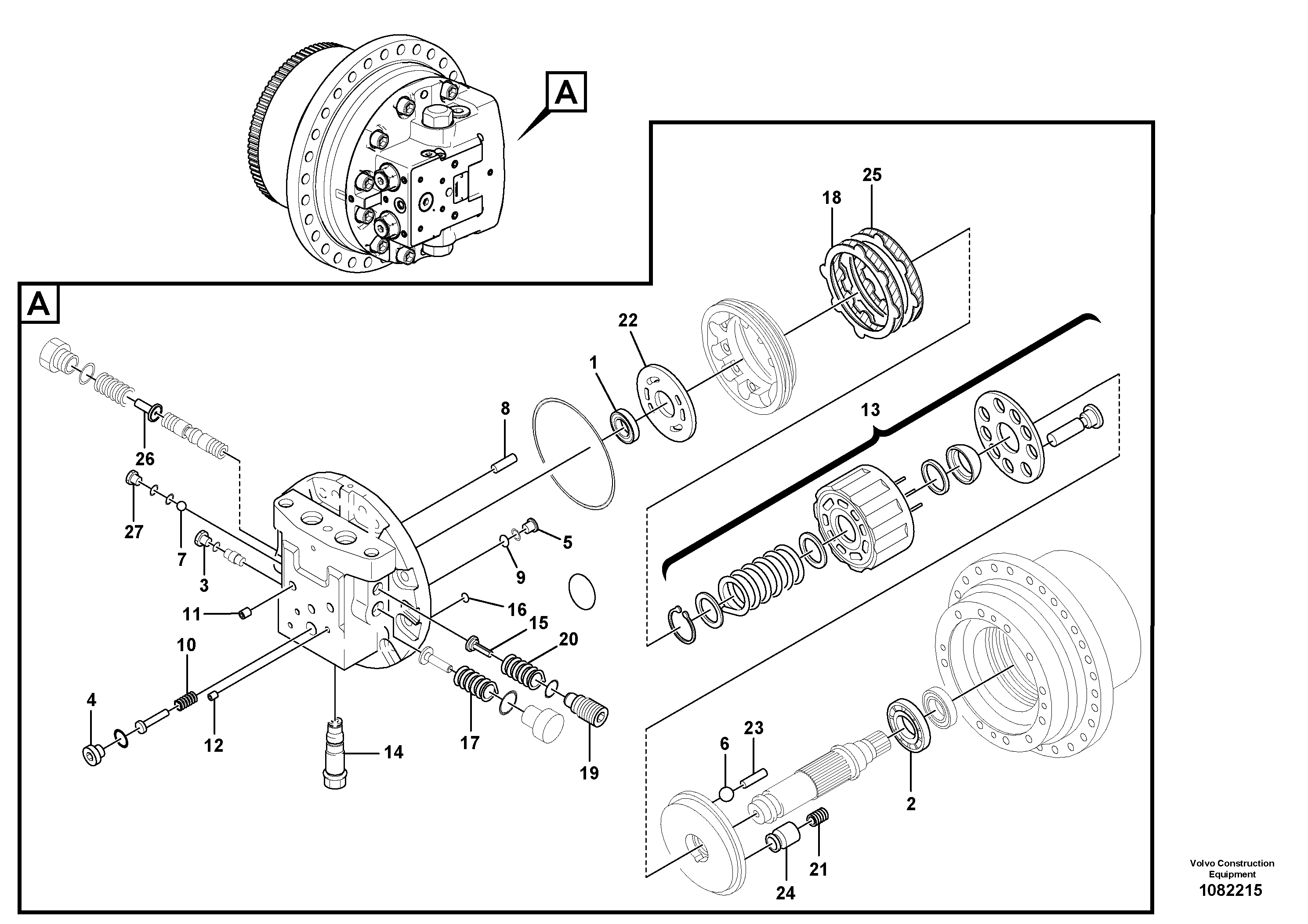 Ключевой жетон VOE14699191 VOLVO