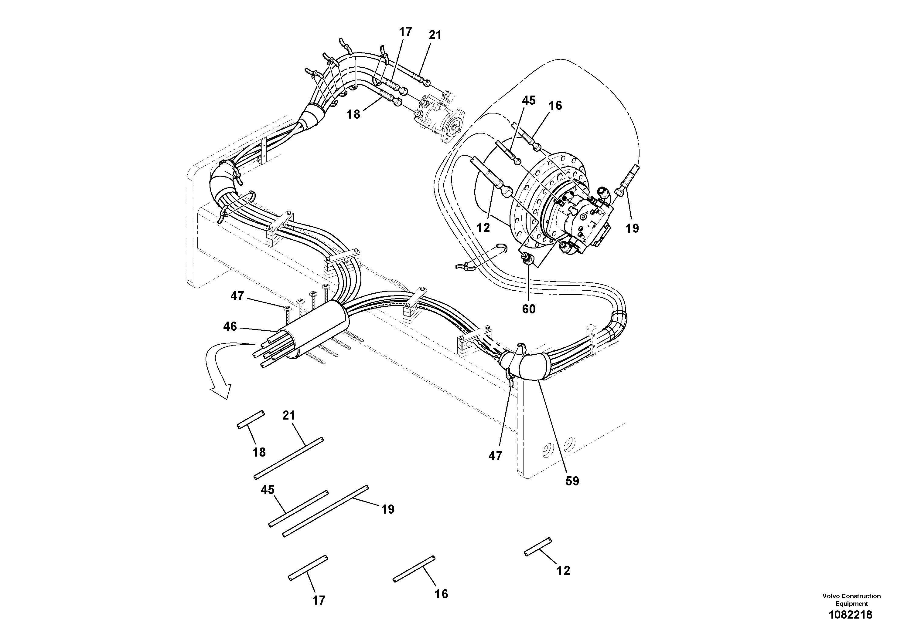 Timing gear casing RM13483896 VOLVO