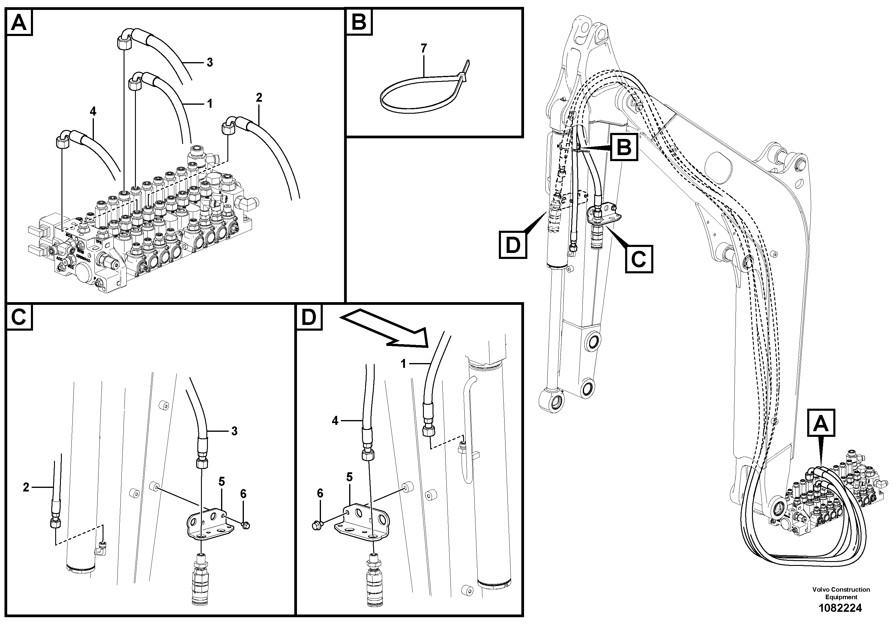 Timing gear casing VOE15696847 VOLVO