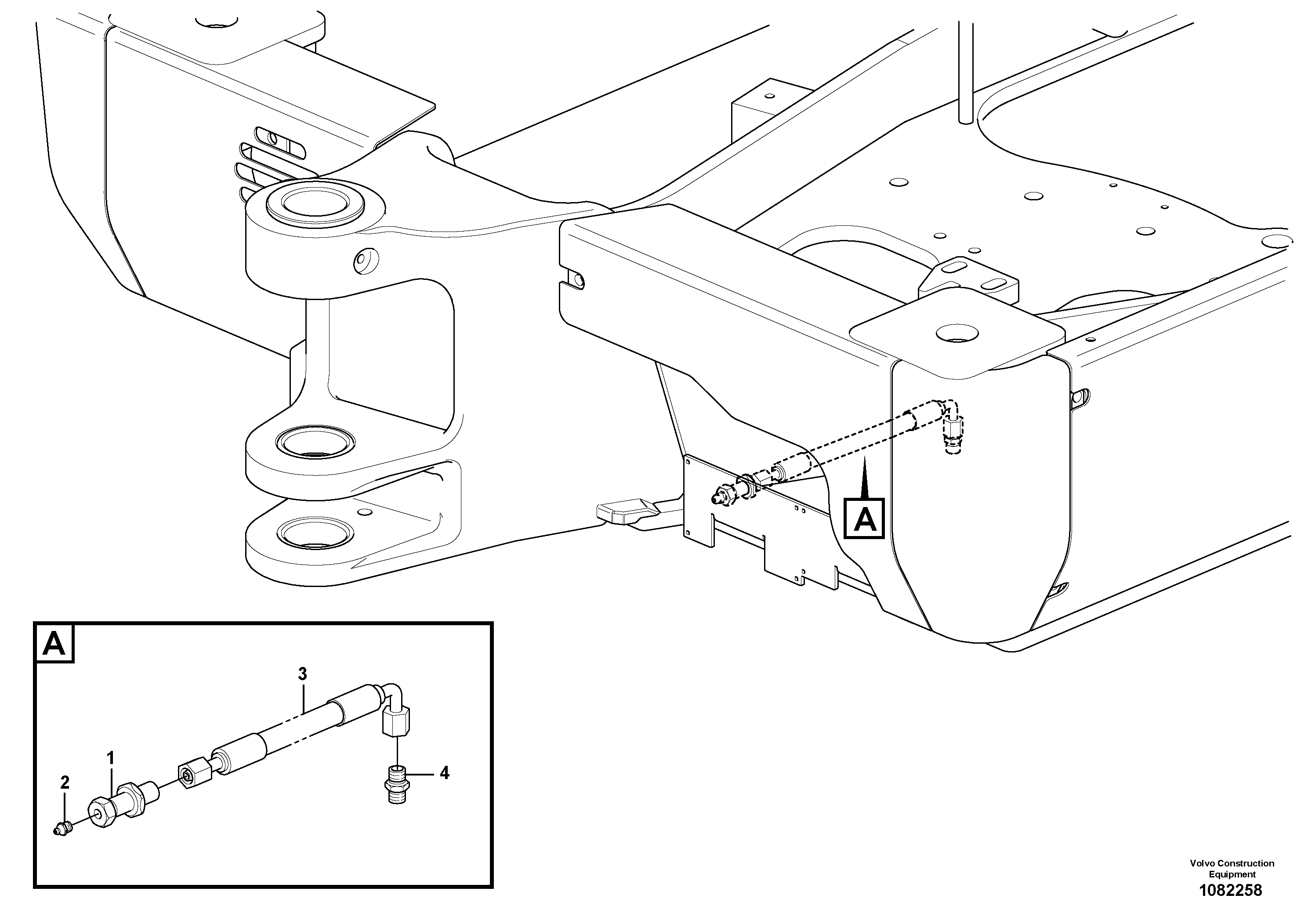 Timing gear casing VOE16263937 VOLVO