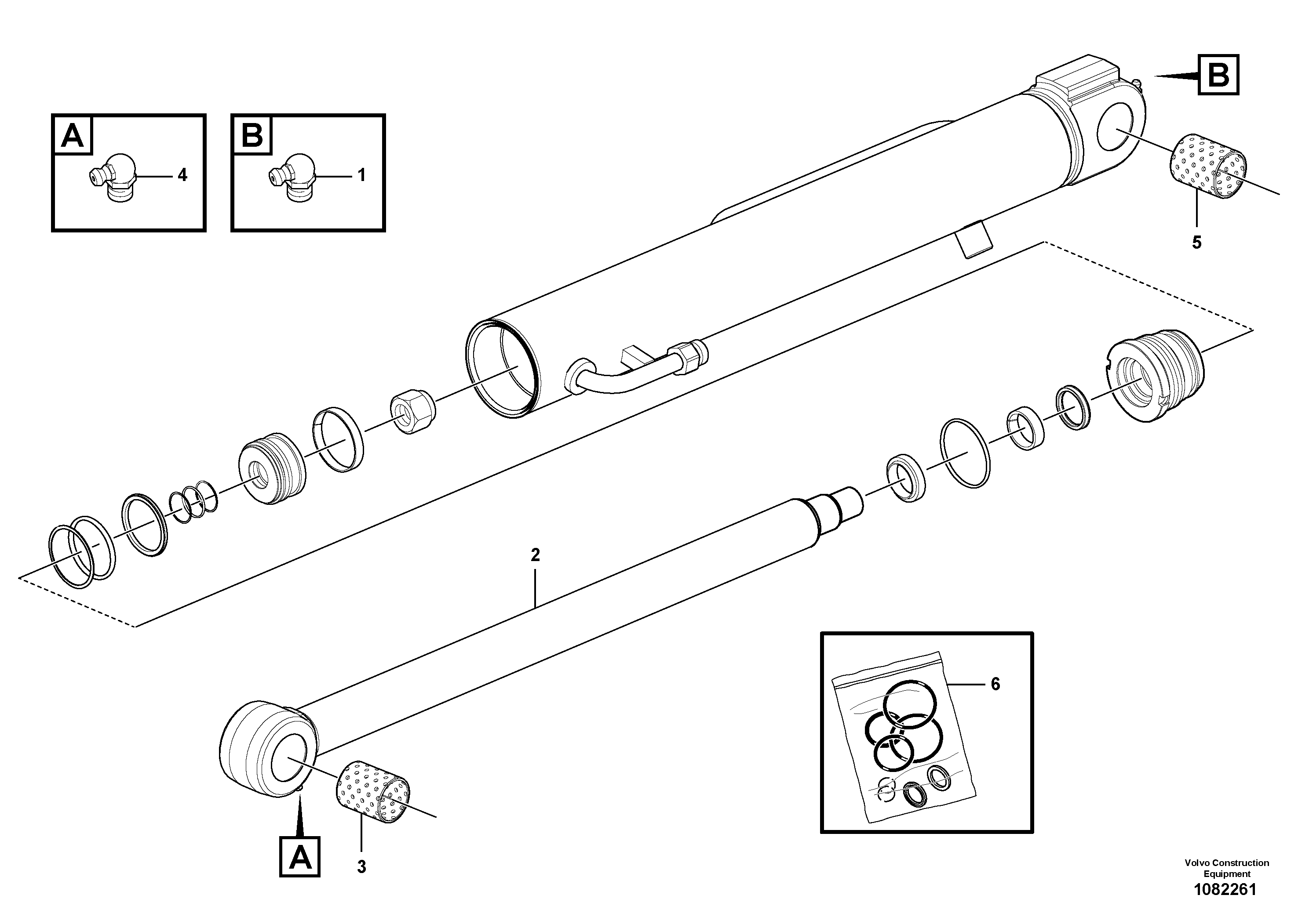 Oil Tap VOE15710196 VOLVO