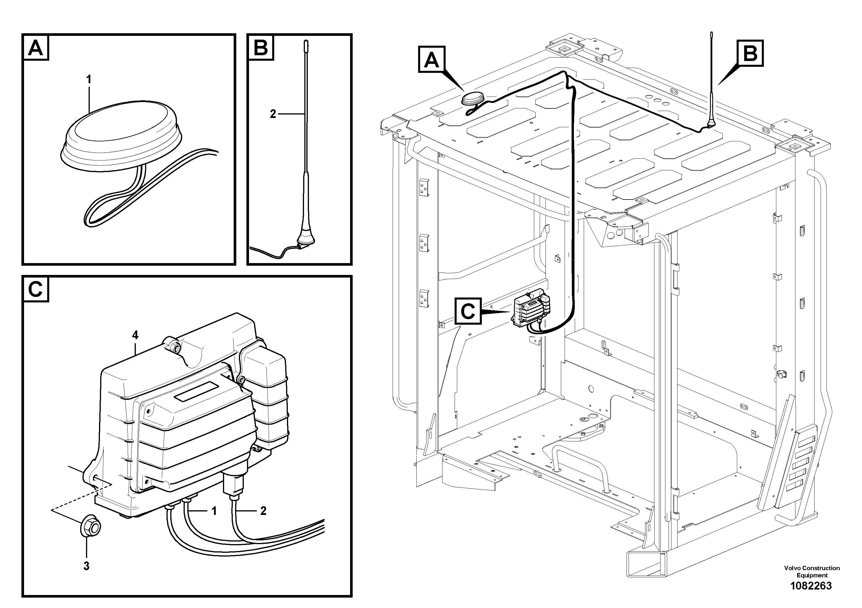 Air Vent Pipe VOE16038687 VOLVO