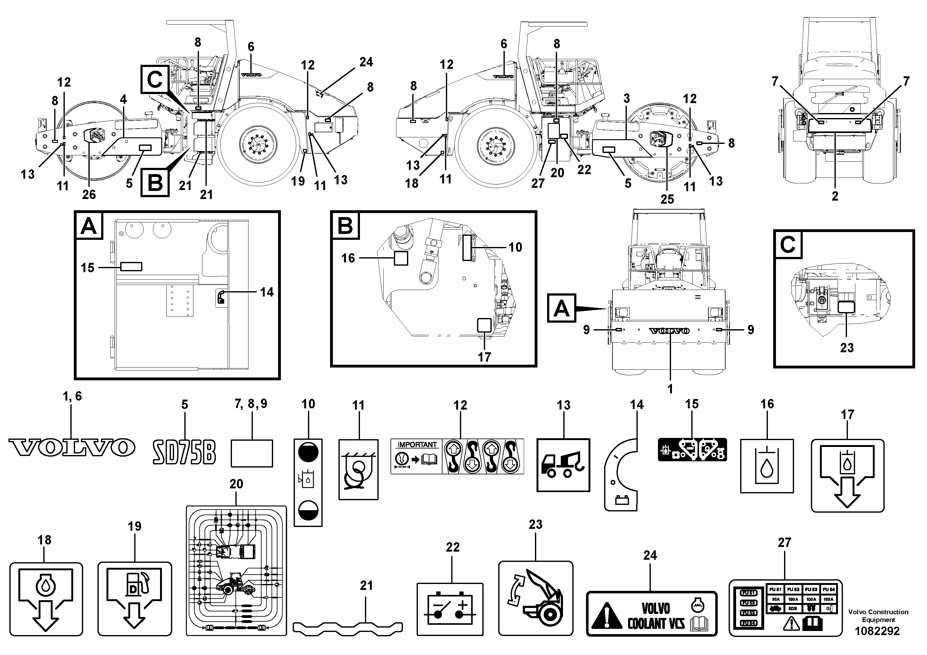 Cylinder Block VOE12765648 VOLVO