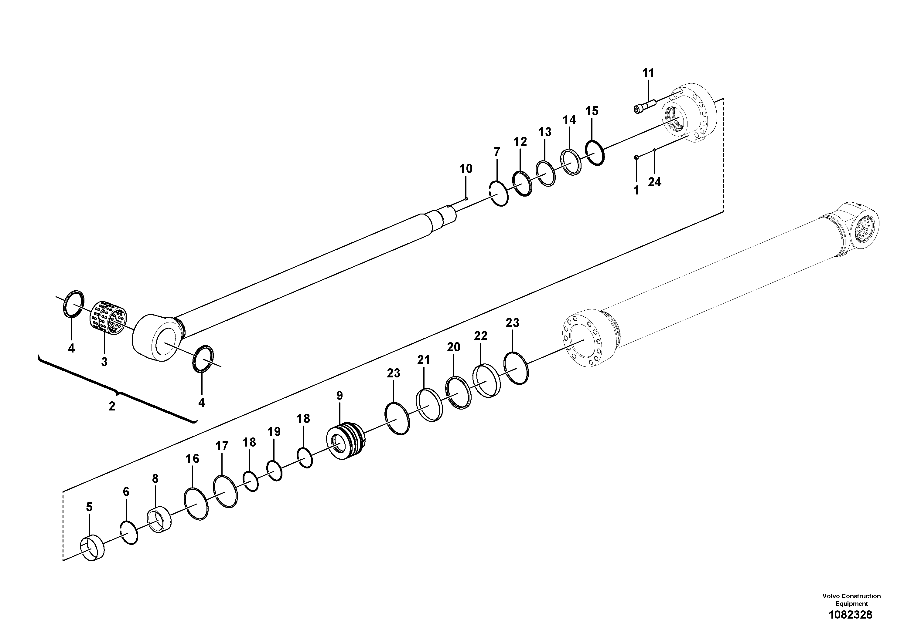 Sealing Kit VOE14701618 VOLVO