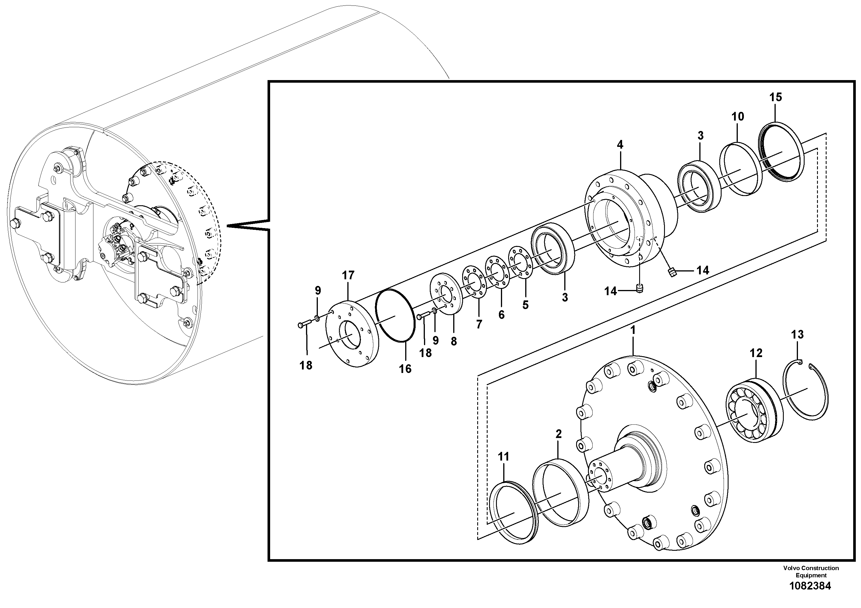 Hook VOE12806067 VOLVO
