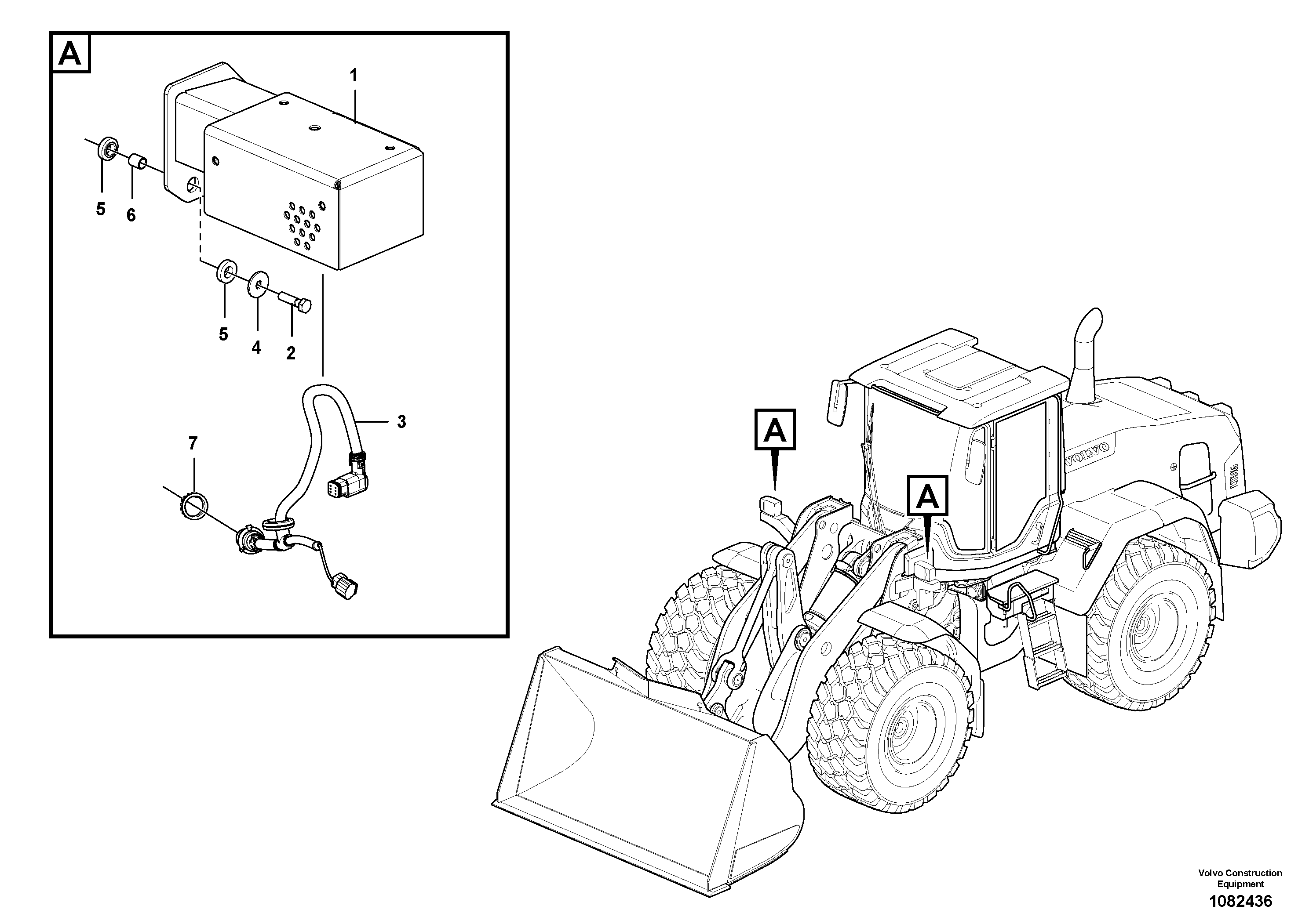 Support Leg VOE16066090 VOLVO