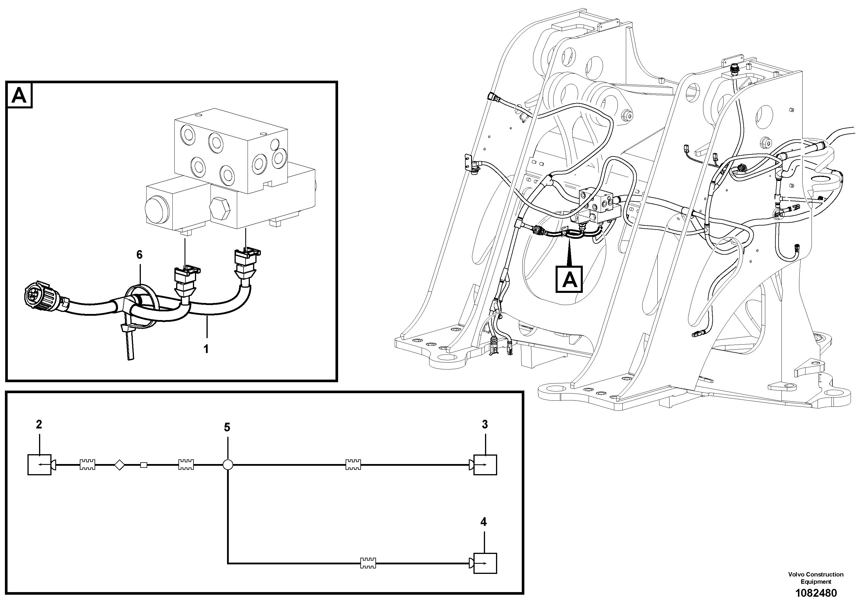 Support Leg VOE16051107 VOLVO