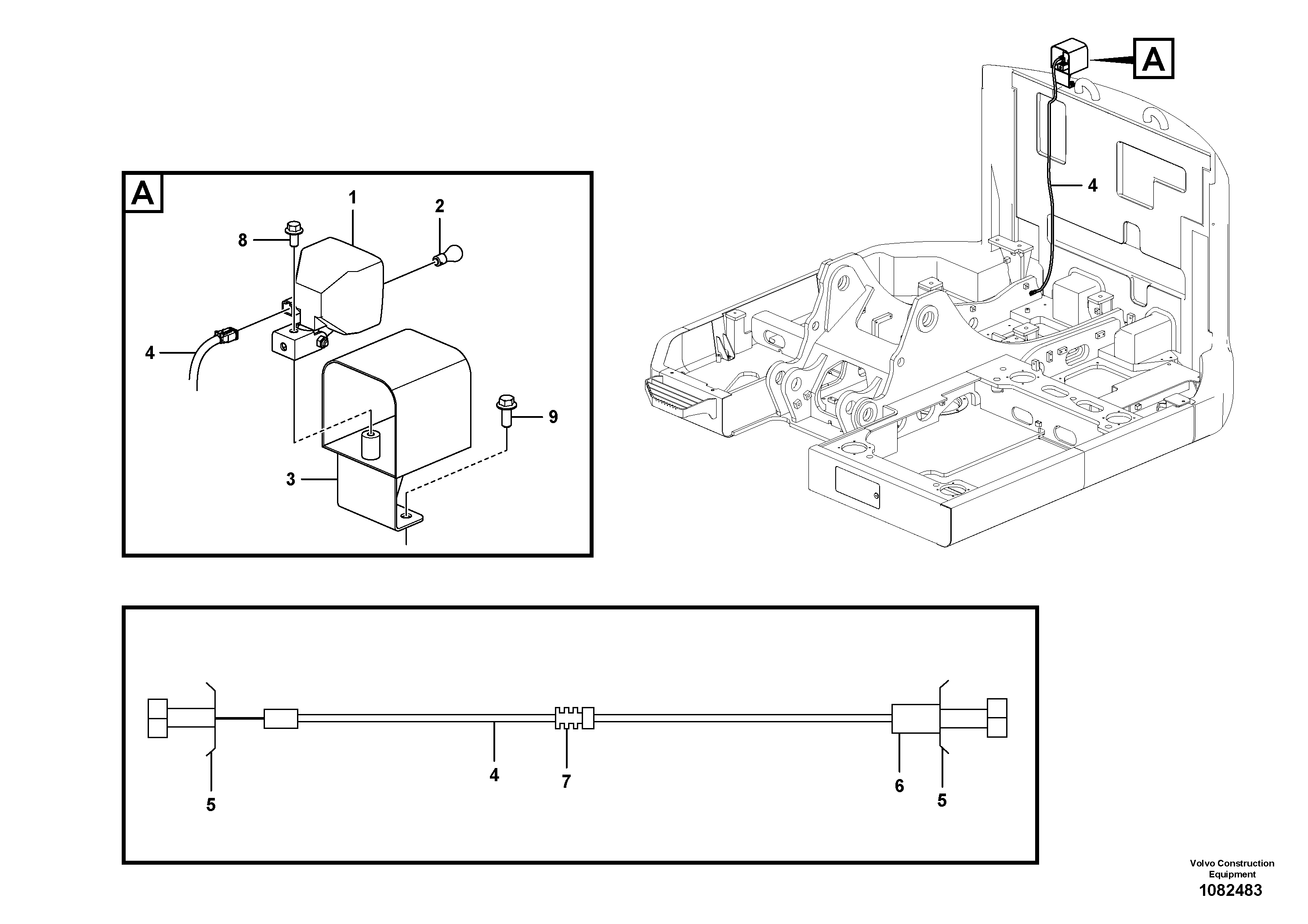 Support Leg VOE14698330 VOLVO