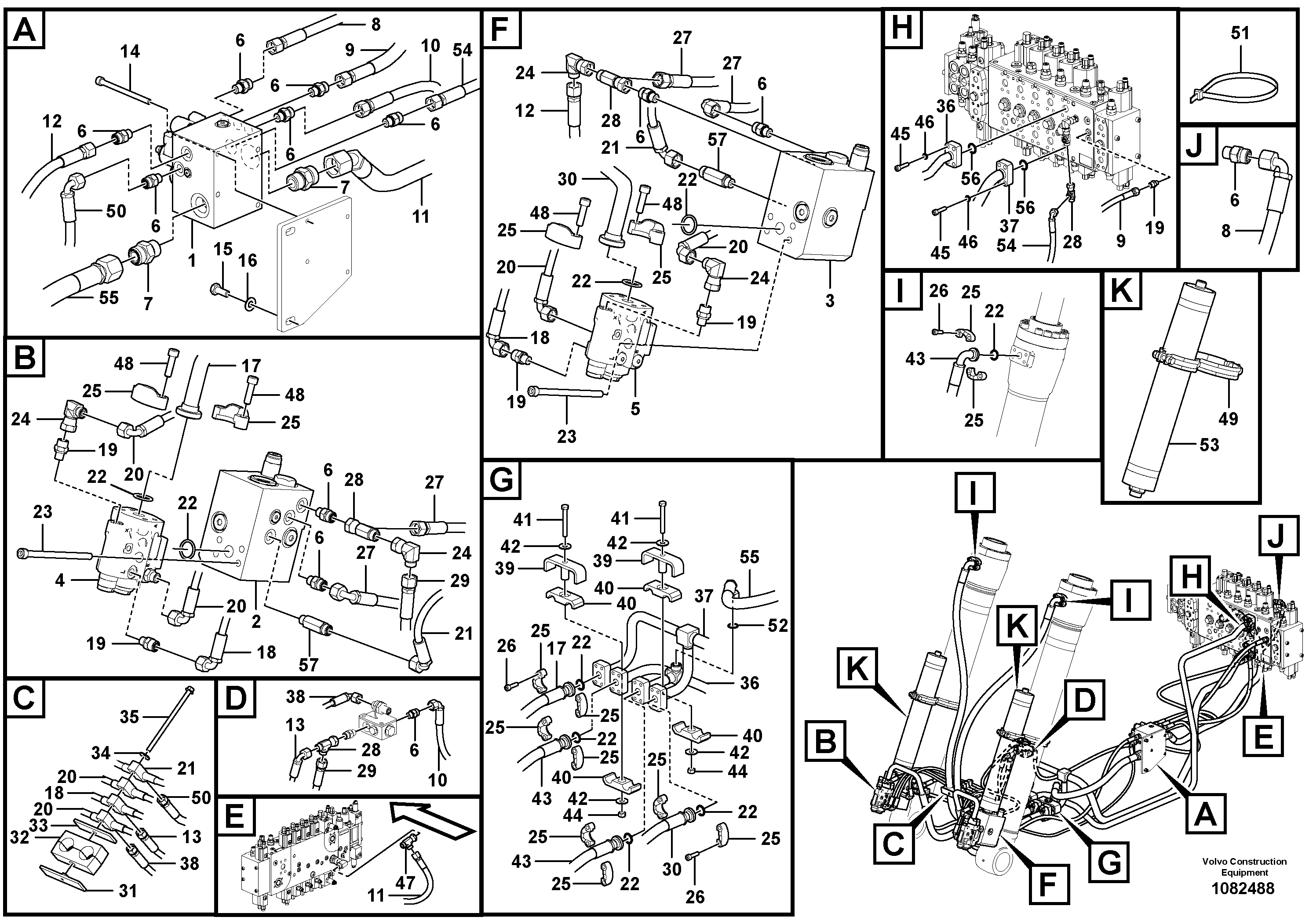 Timing gear casing VOE17423328 VOLVO