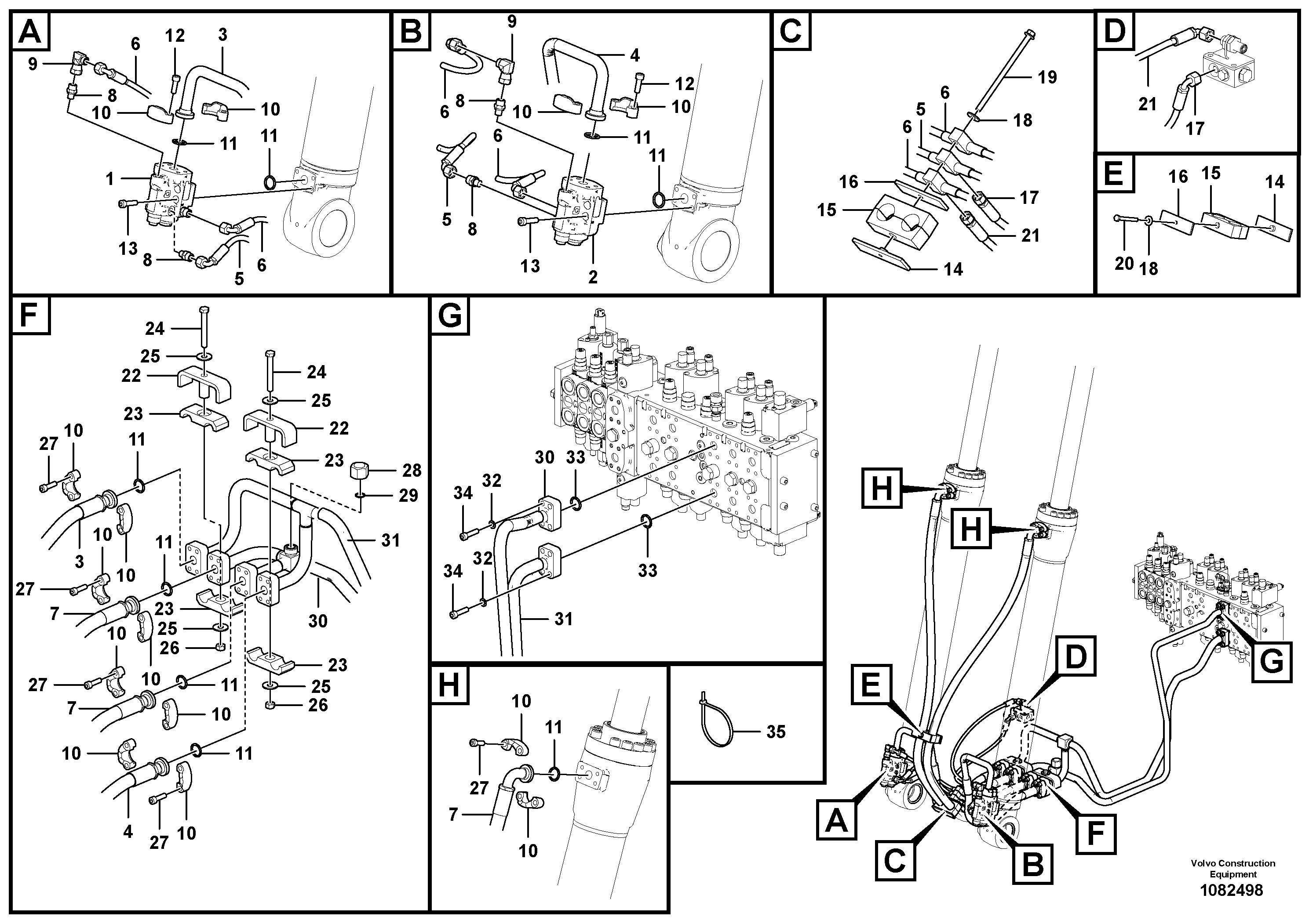 Timing gear casing VOE14684875 VOLVO