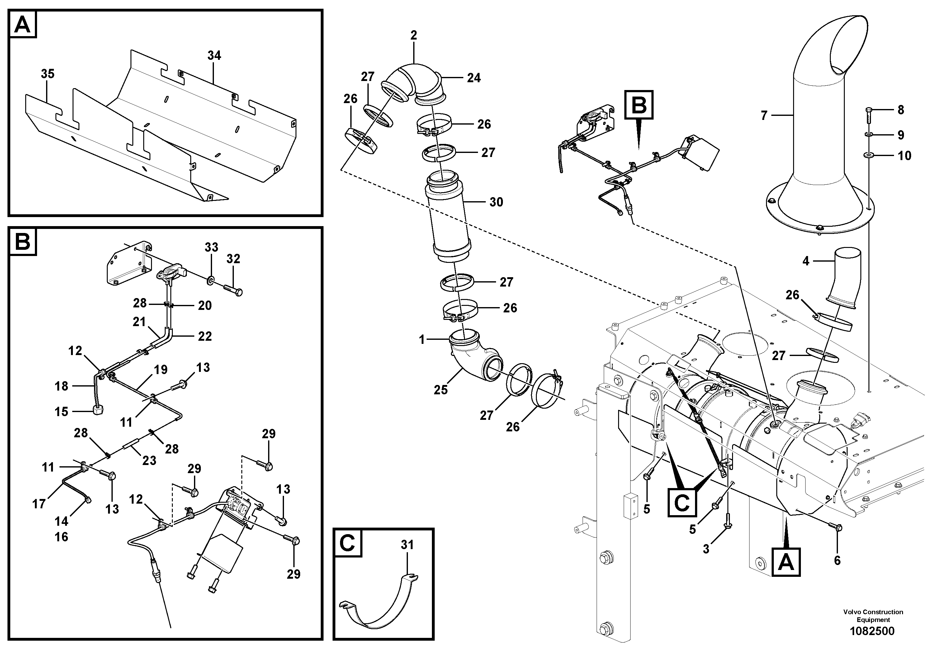 Roof Arch VOE15414816 VOLVO
