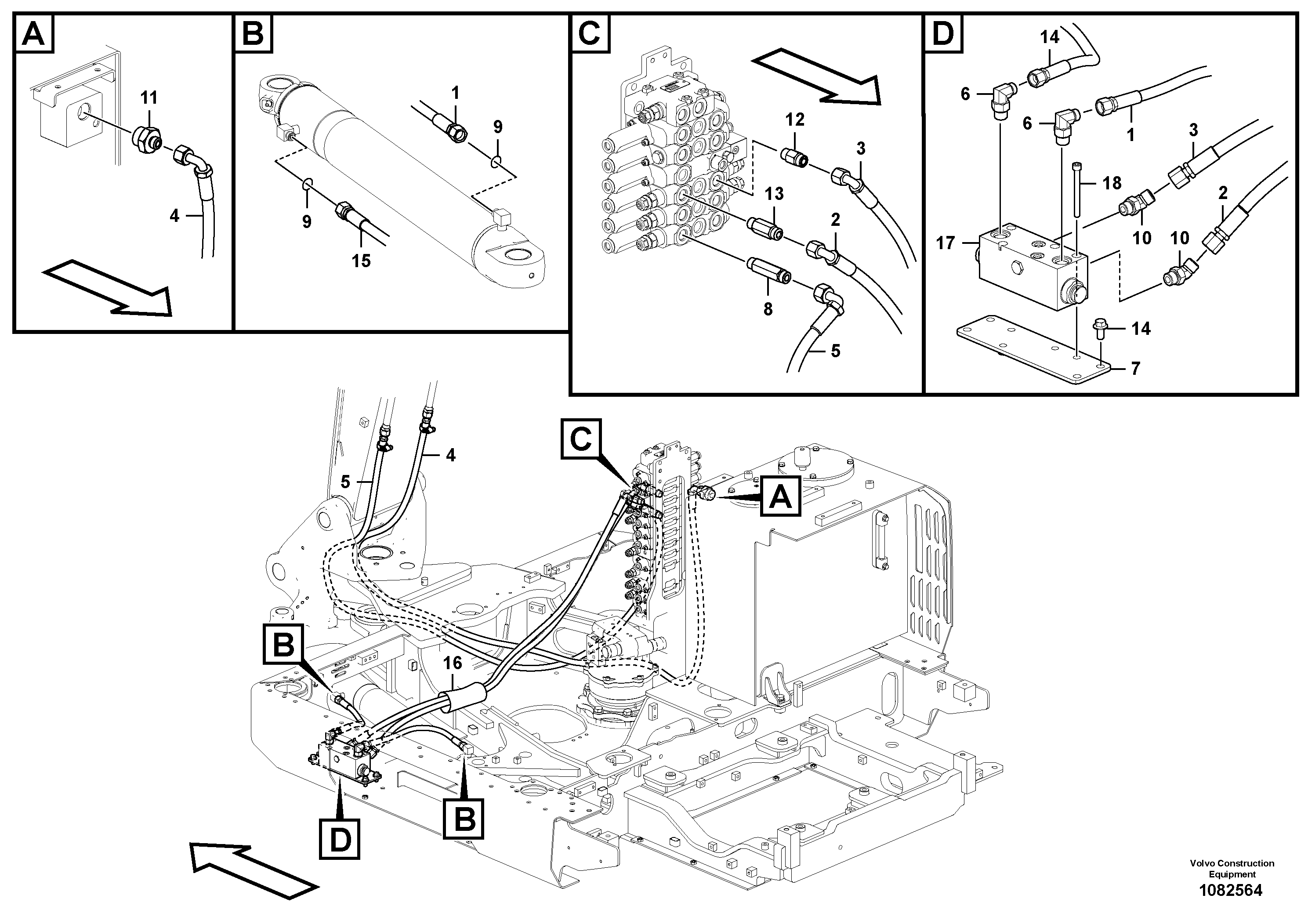Timing gear casing VOE14688495 VOLVO