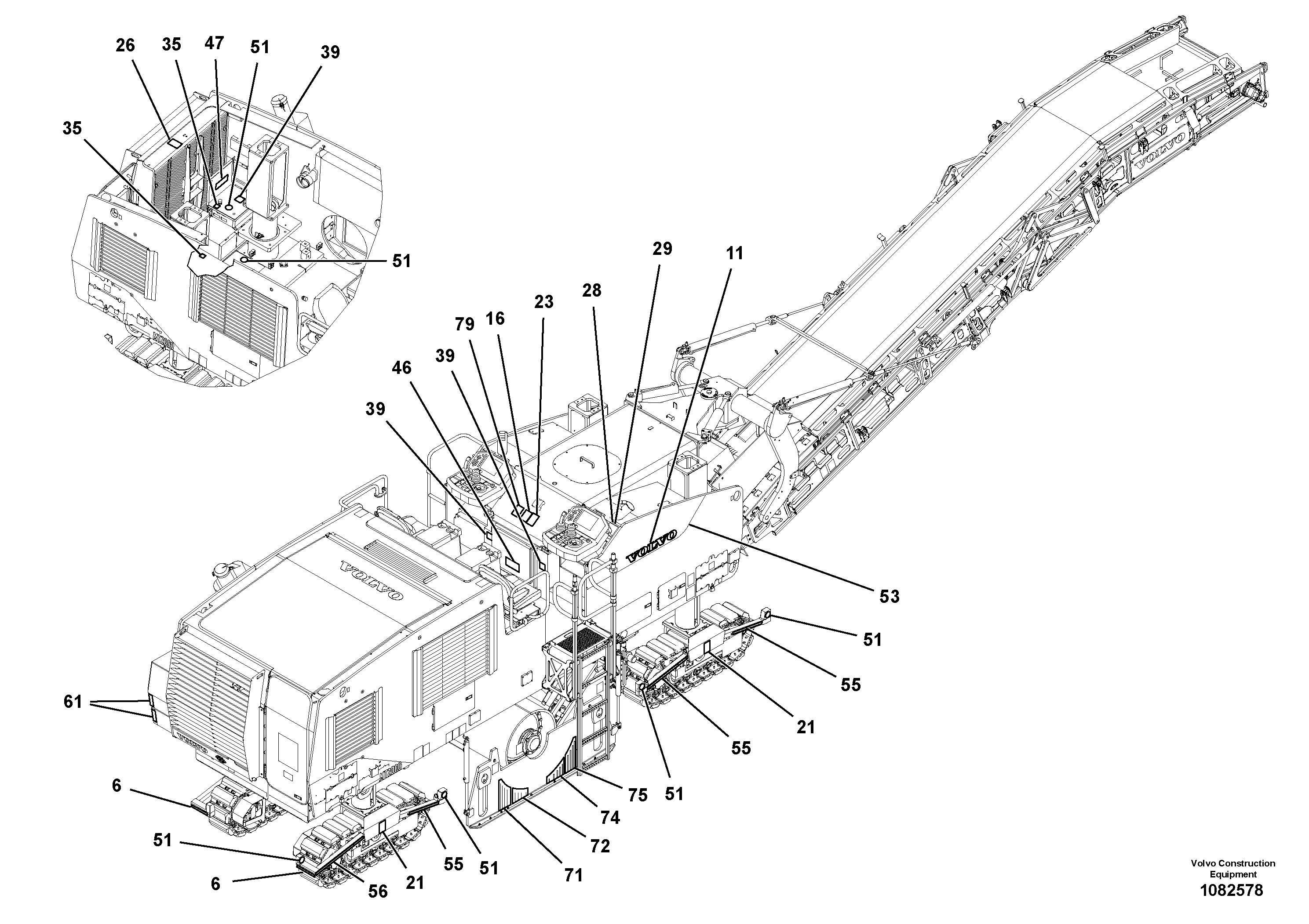 Cylinder Block VOE12780398 VOLVO