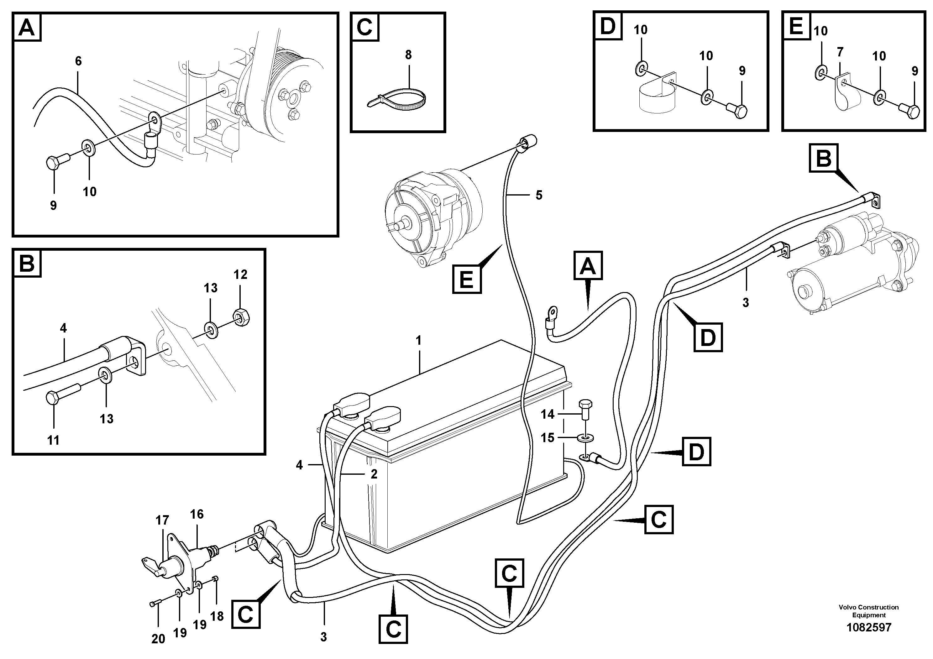 Radio Support VOE12811618 VOLVO