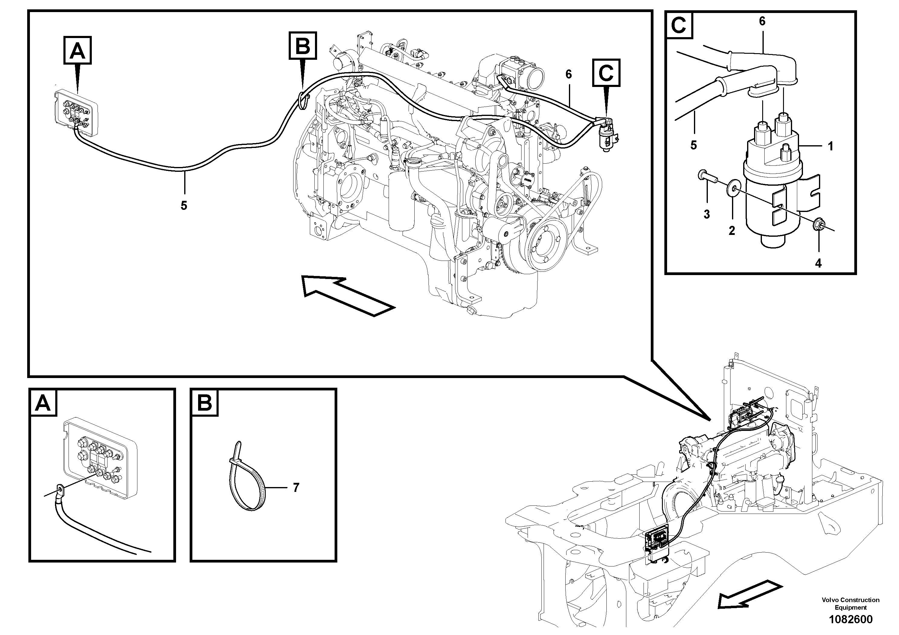 Brush Bearing VOE16053429 VOLVO