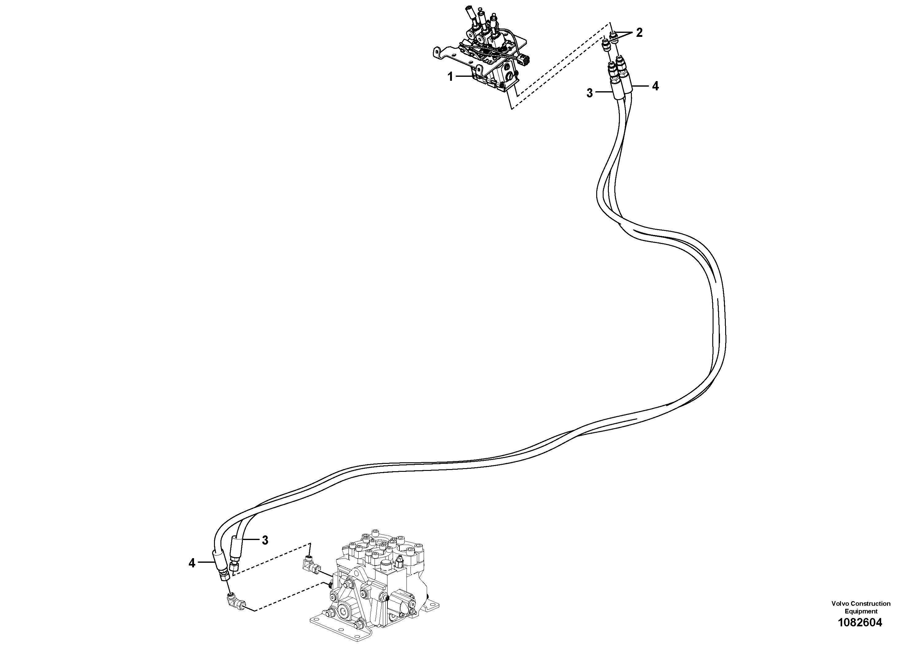 Timing gear casing VOE16050501 VOLVO