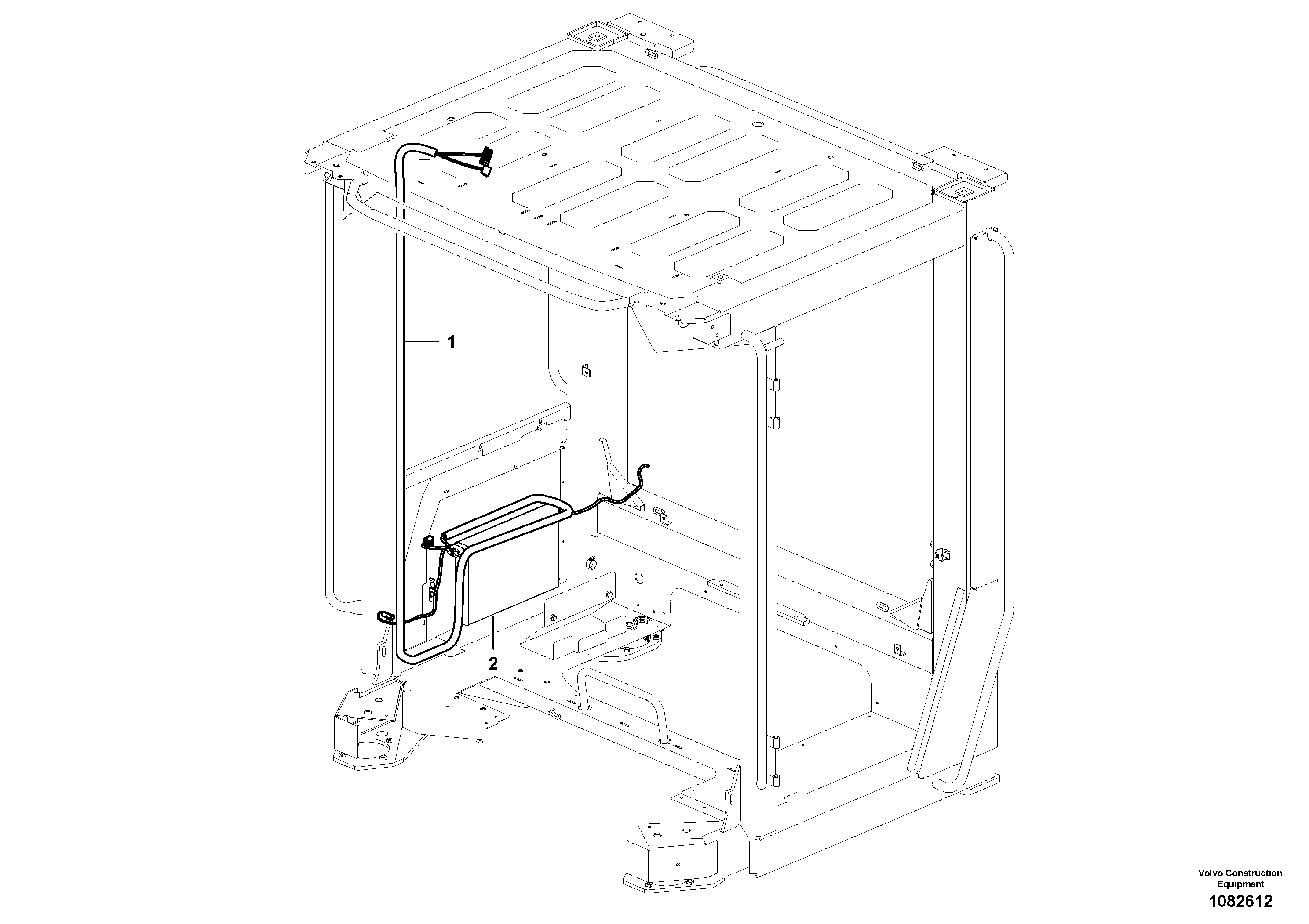 Support Leg VOE16038670 VOLVO