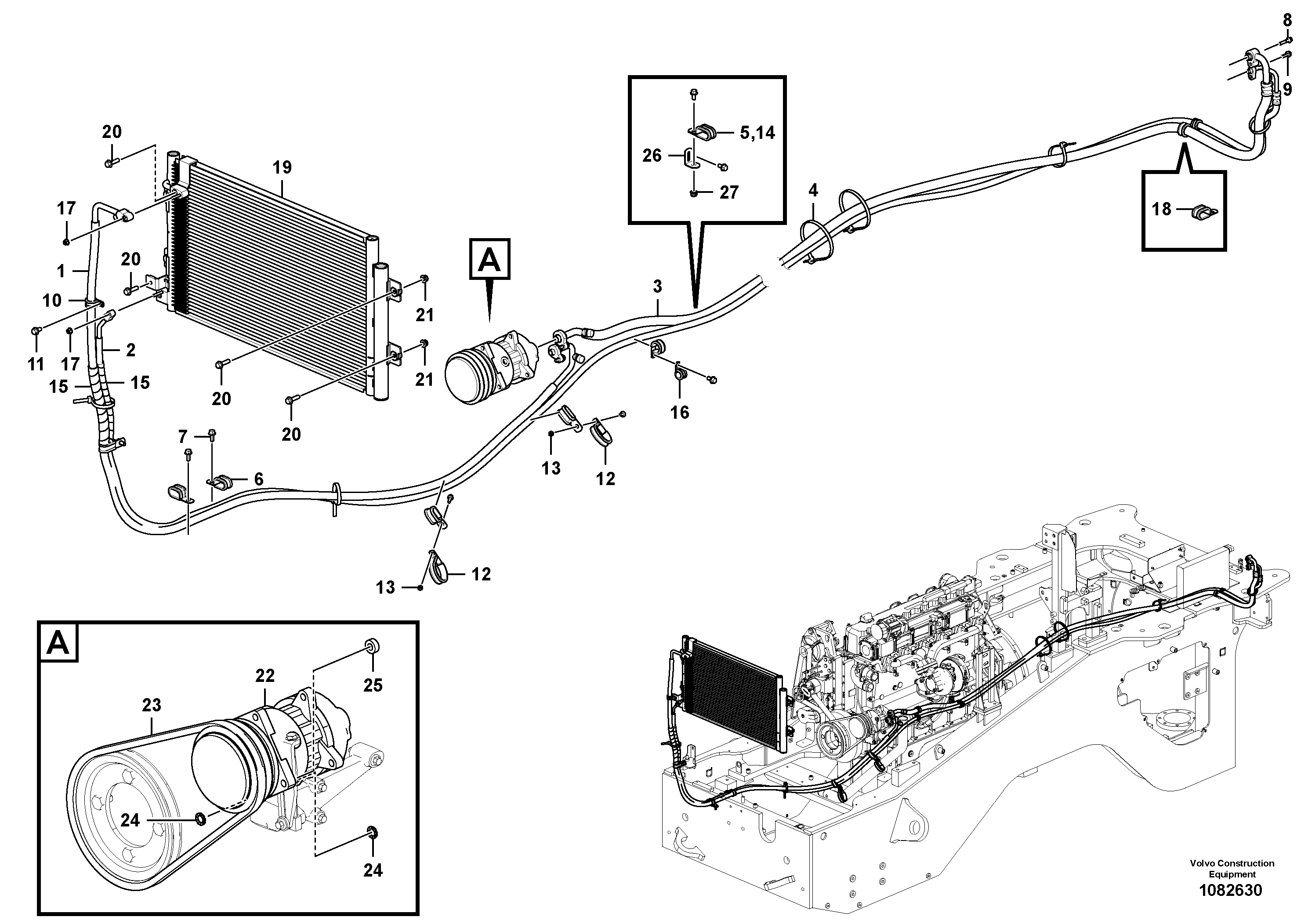 Diode Cable VOE847396 VOLVO