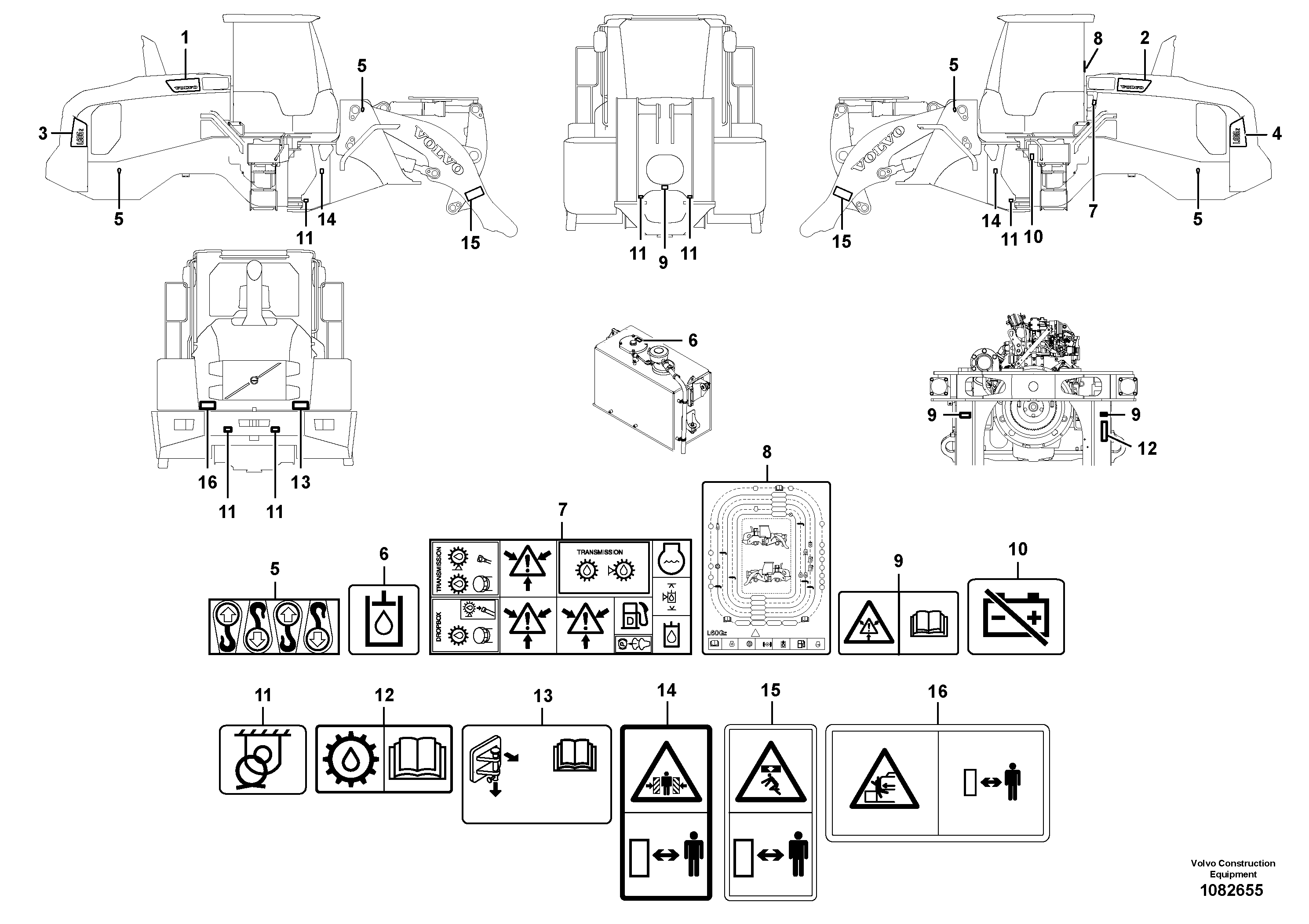 Cylinder Block VOE16055744 VOLVO