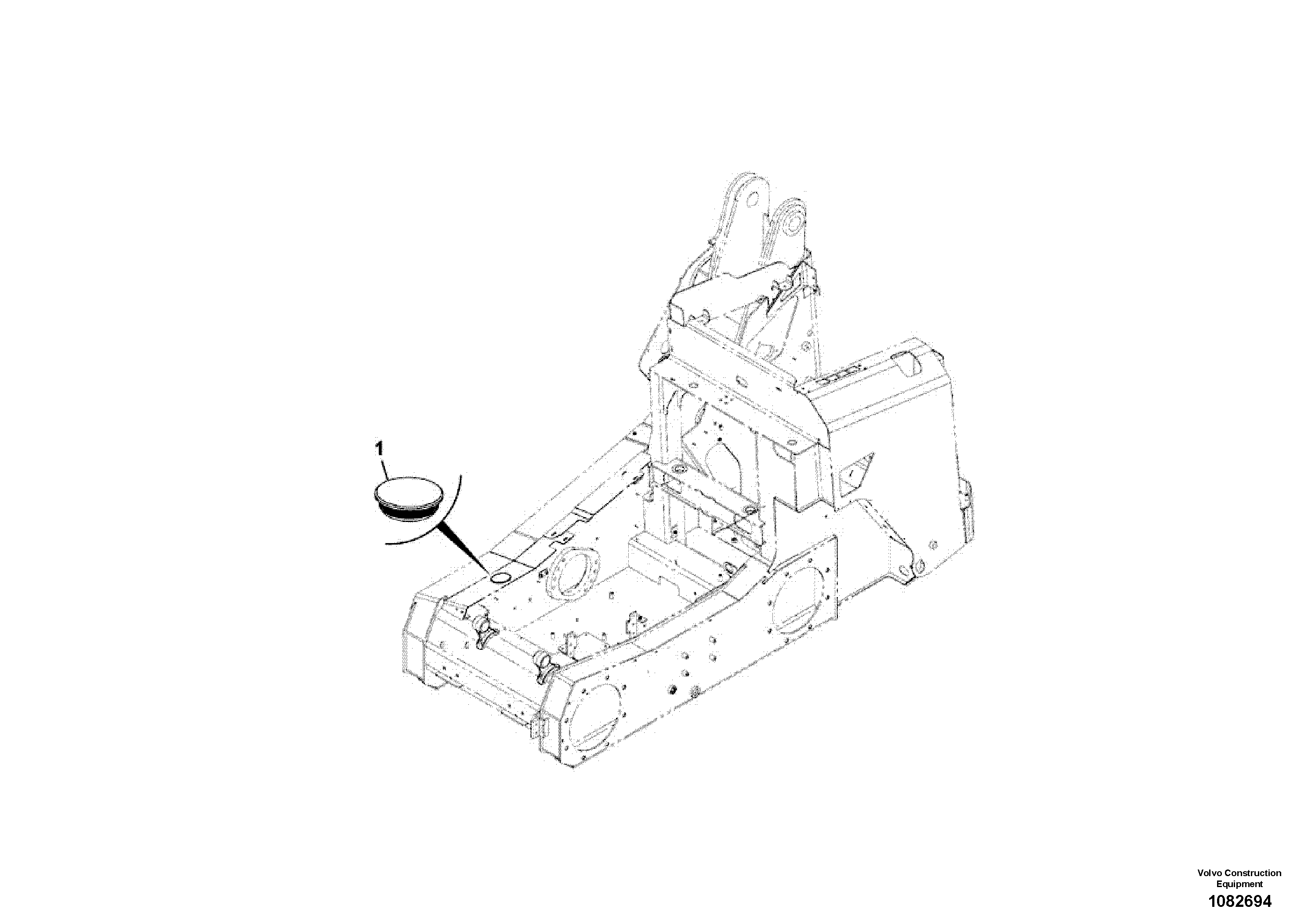 Mudguard VOE17444746 VOLVO