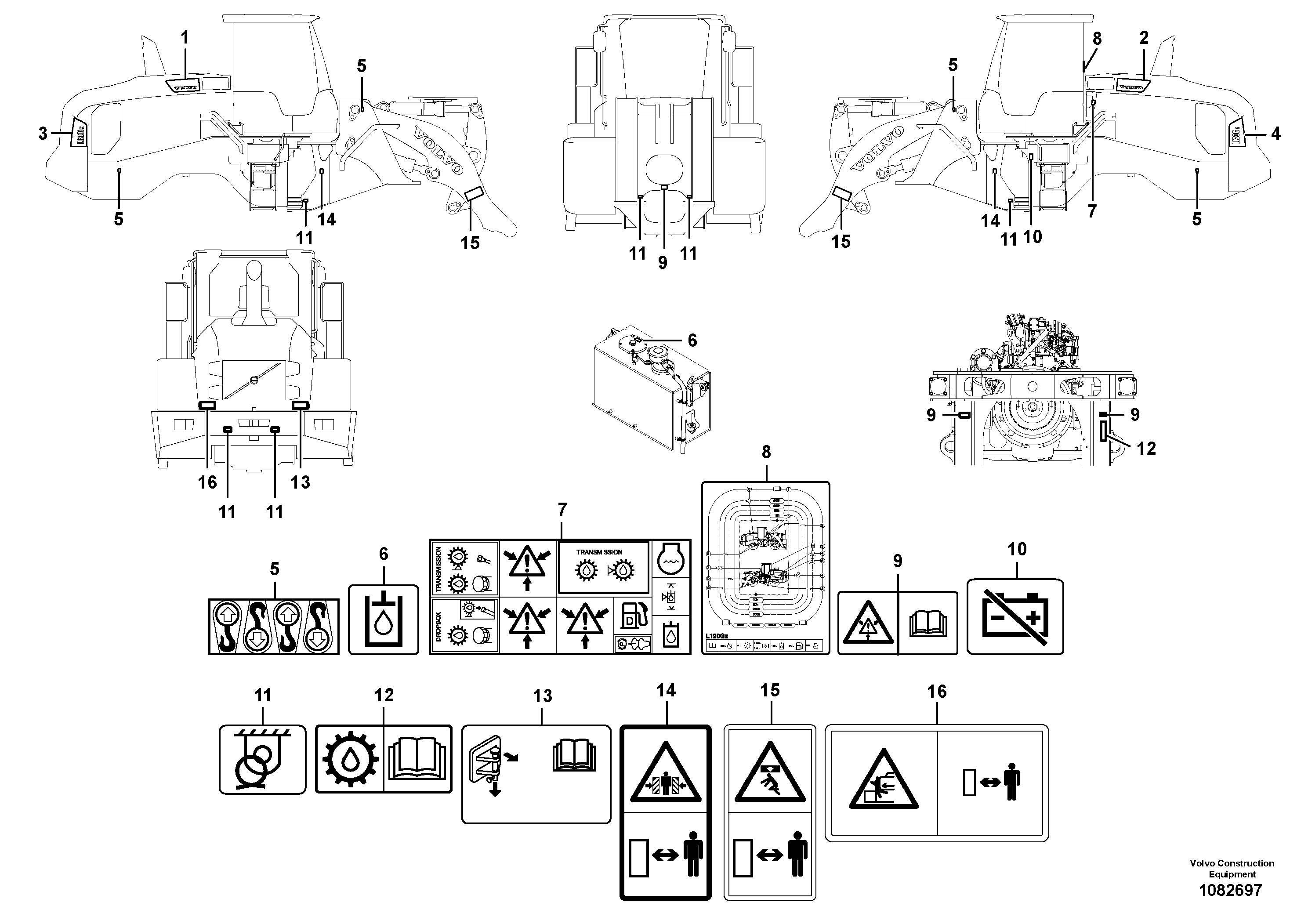 Cylinder Block VOE16034243 VOLVO