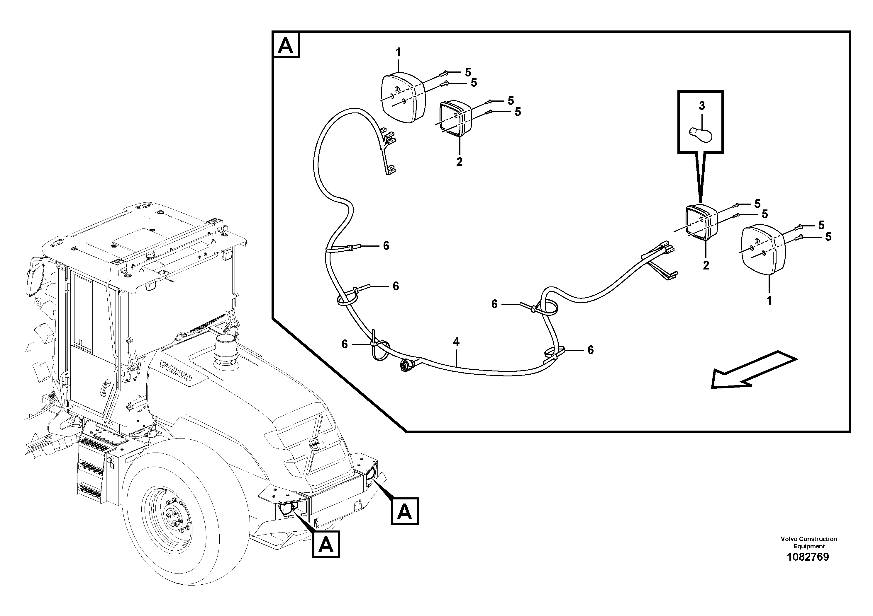 Support Leg VOE12814092 VOLVO