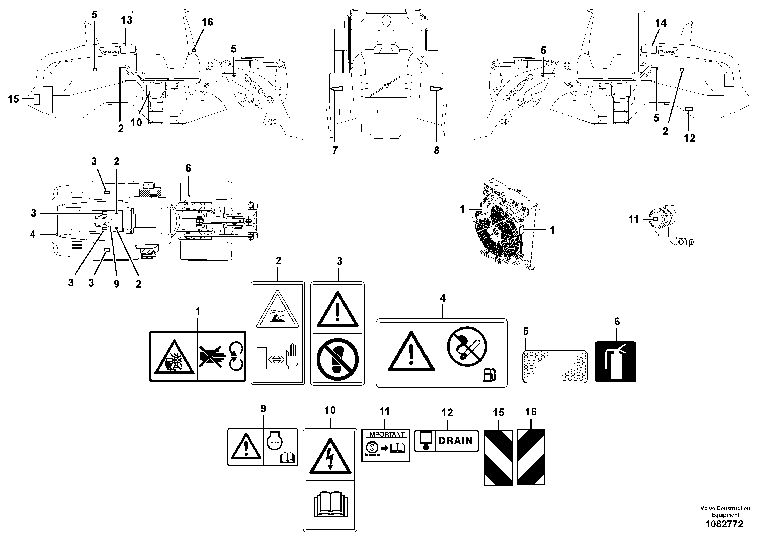 Cylinder Block VOE16053975 VOLVO