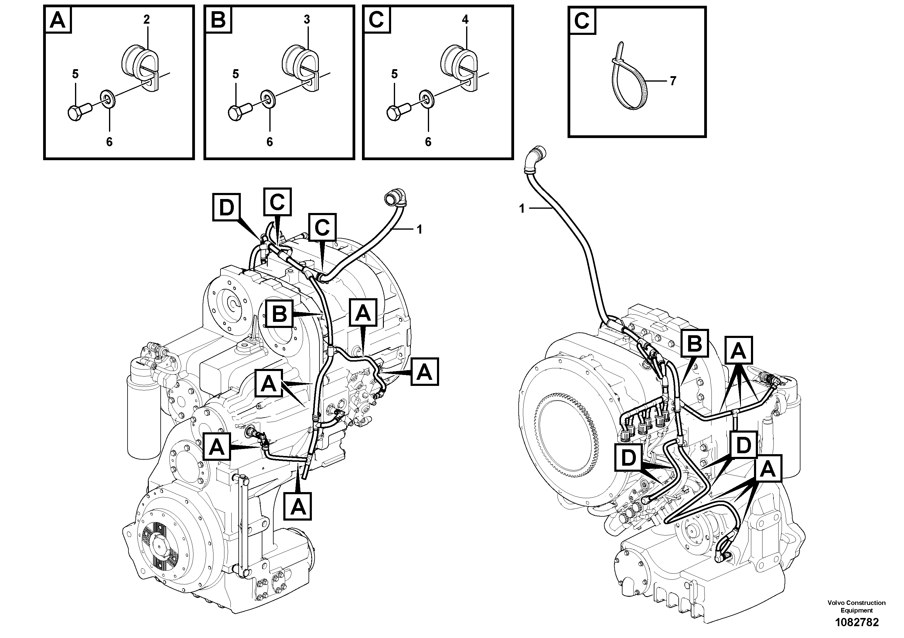 Support Leg VOE16038836 VOLVO