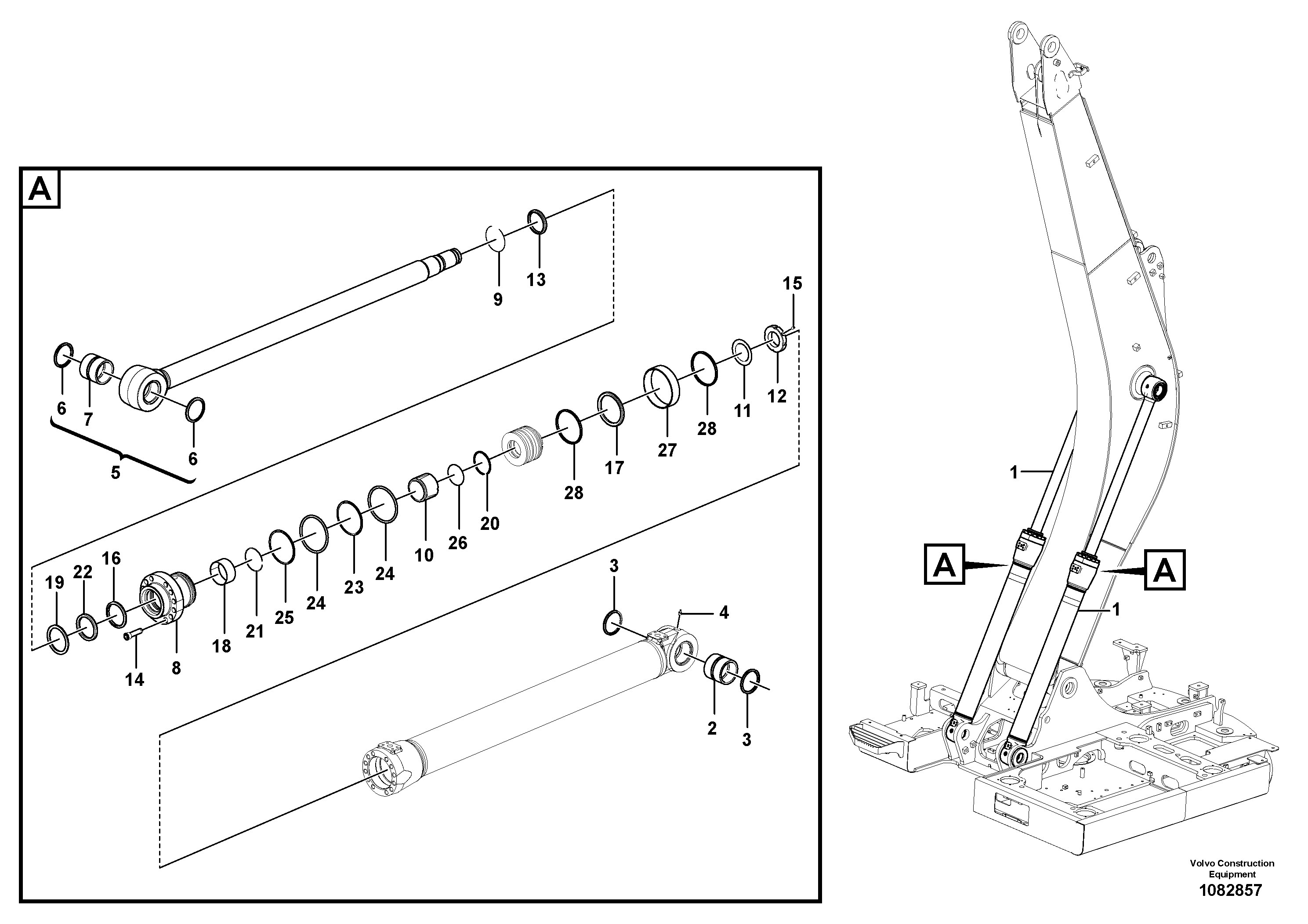 Control panel VOE14641333 VOLVO