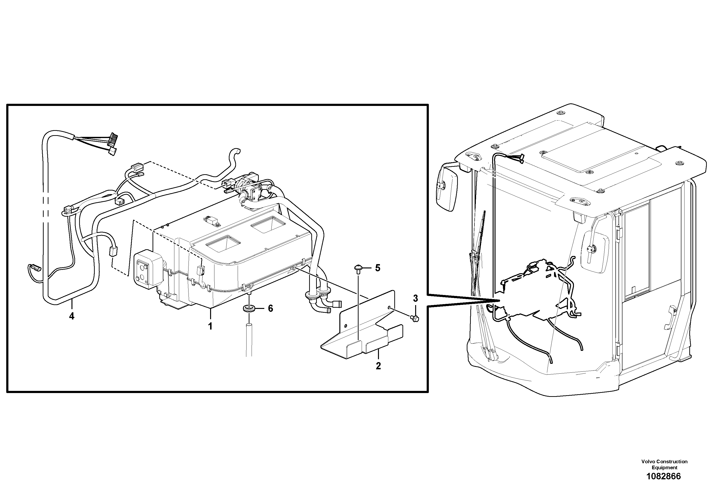 Support Leg VOE16049378 VOLVO