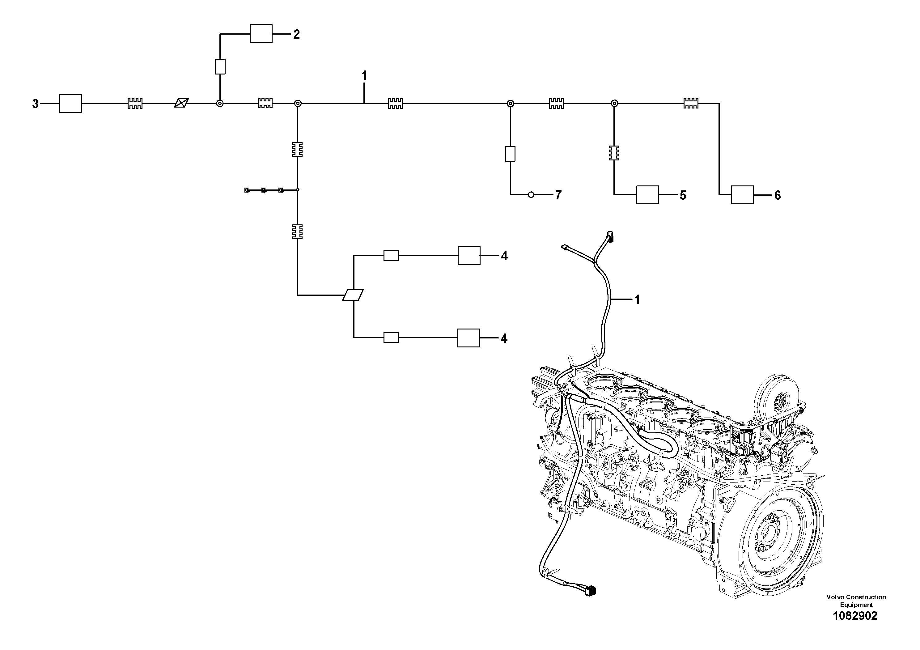 Support Leg VOE14672691 VOLVO
