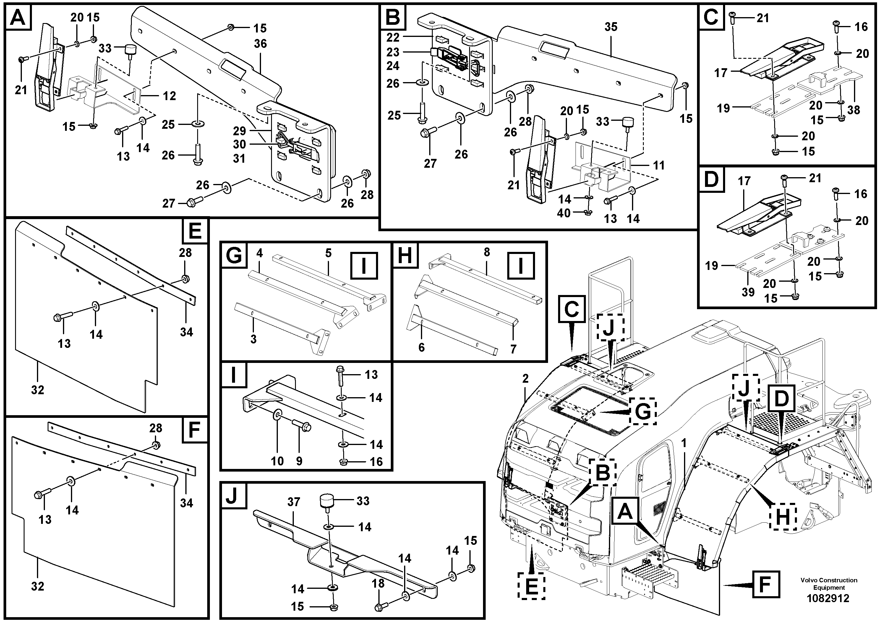 Shaft brake VOE17239265 VOLVO