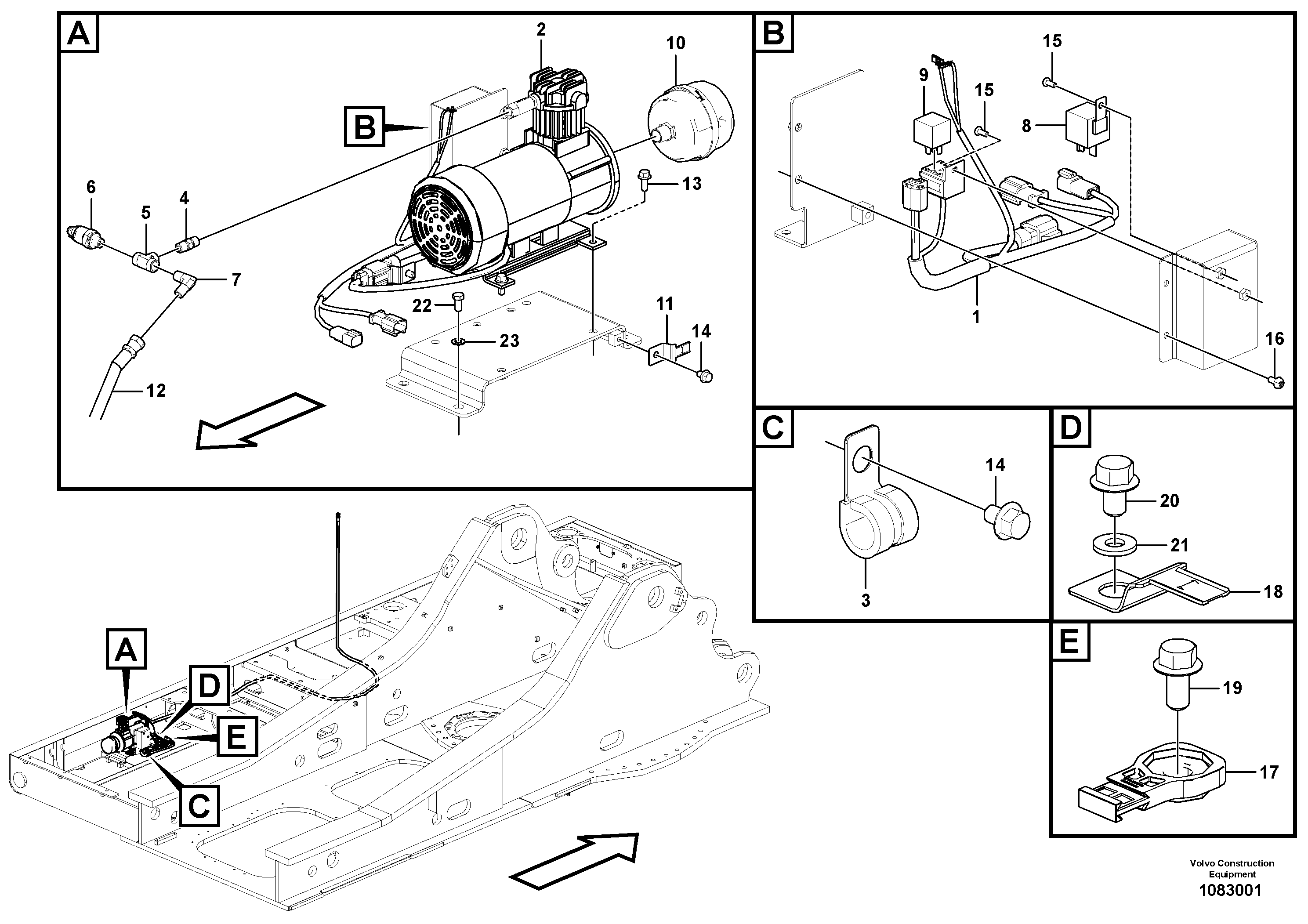 Sealing Collar VOE14698183 VOLVO