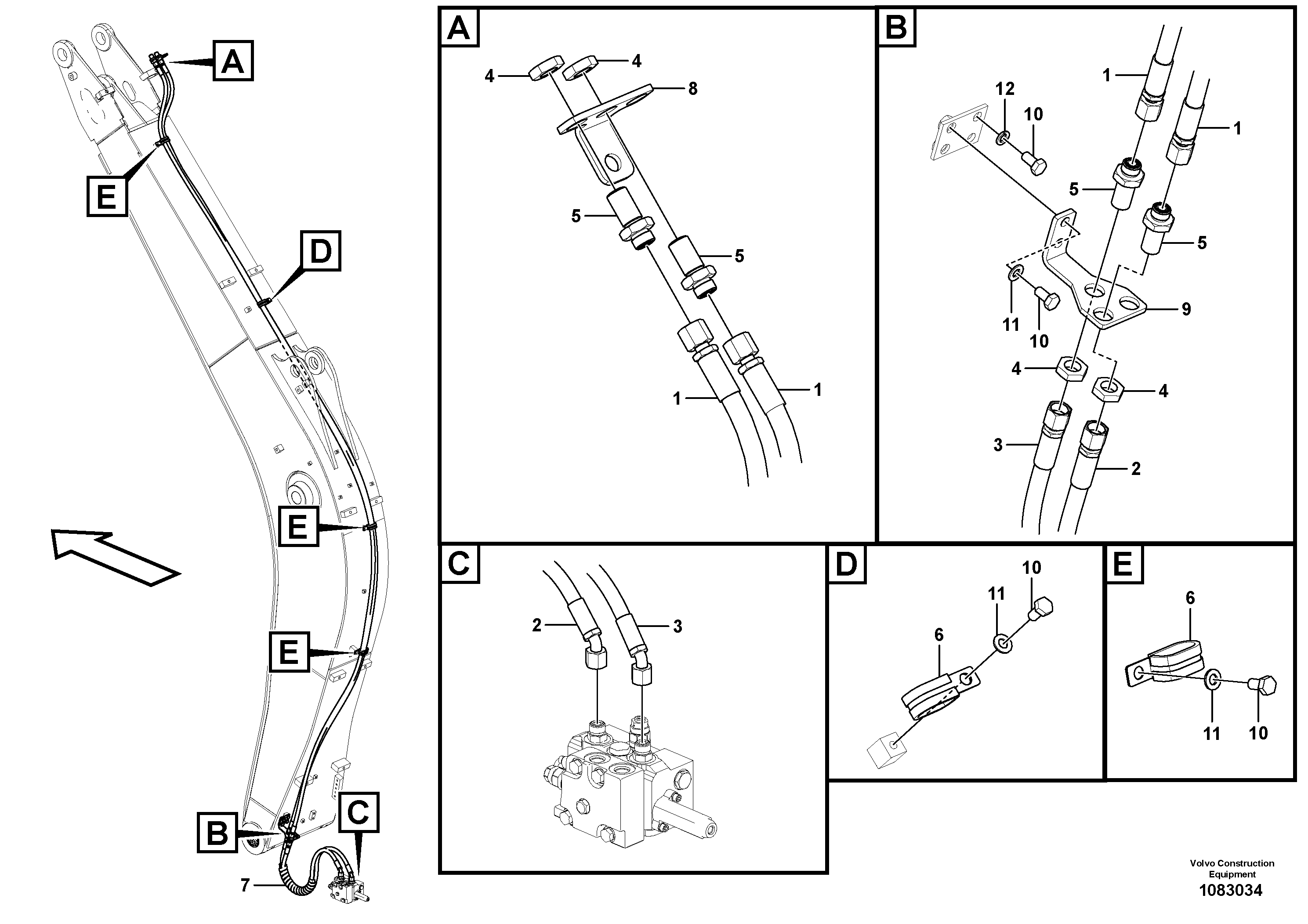 Timing gear casing VOE15800889 VOLVO