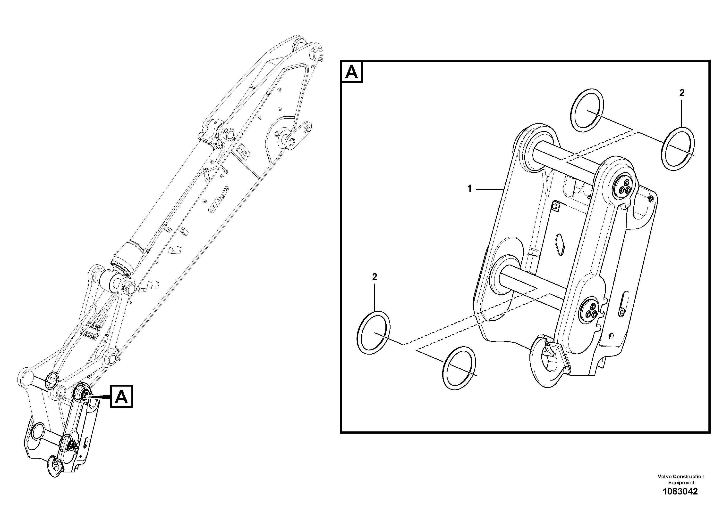 Box Turning Device VOE14676966 VOLVO