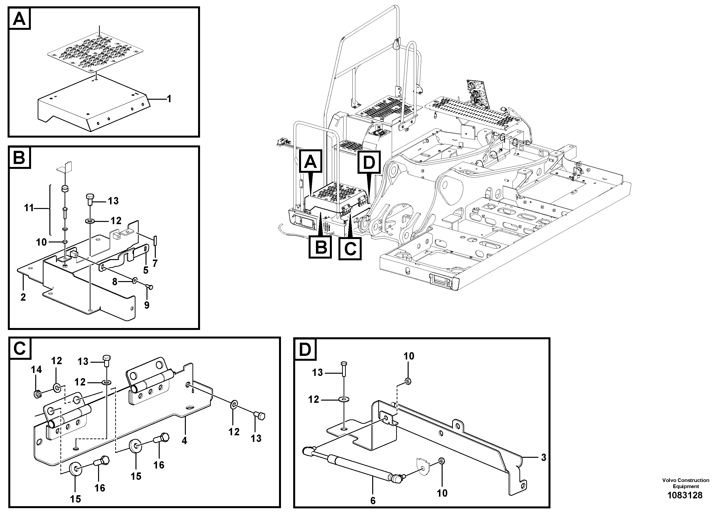 Rec.housing VOE14670555 VOLVO